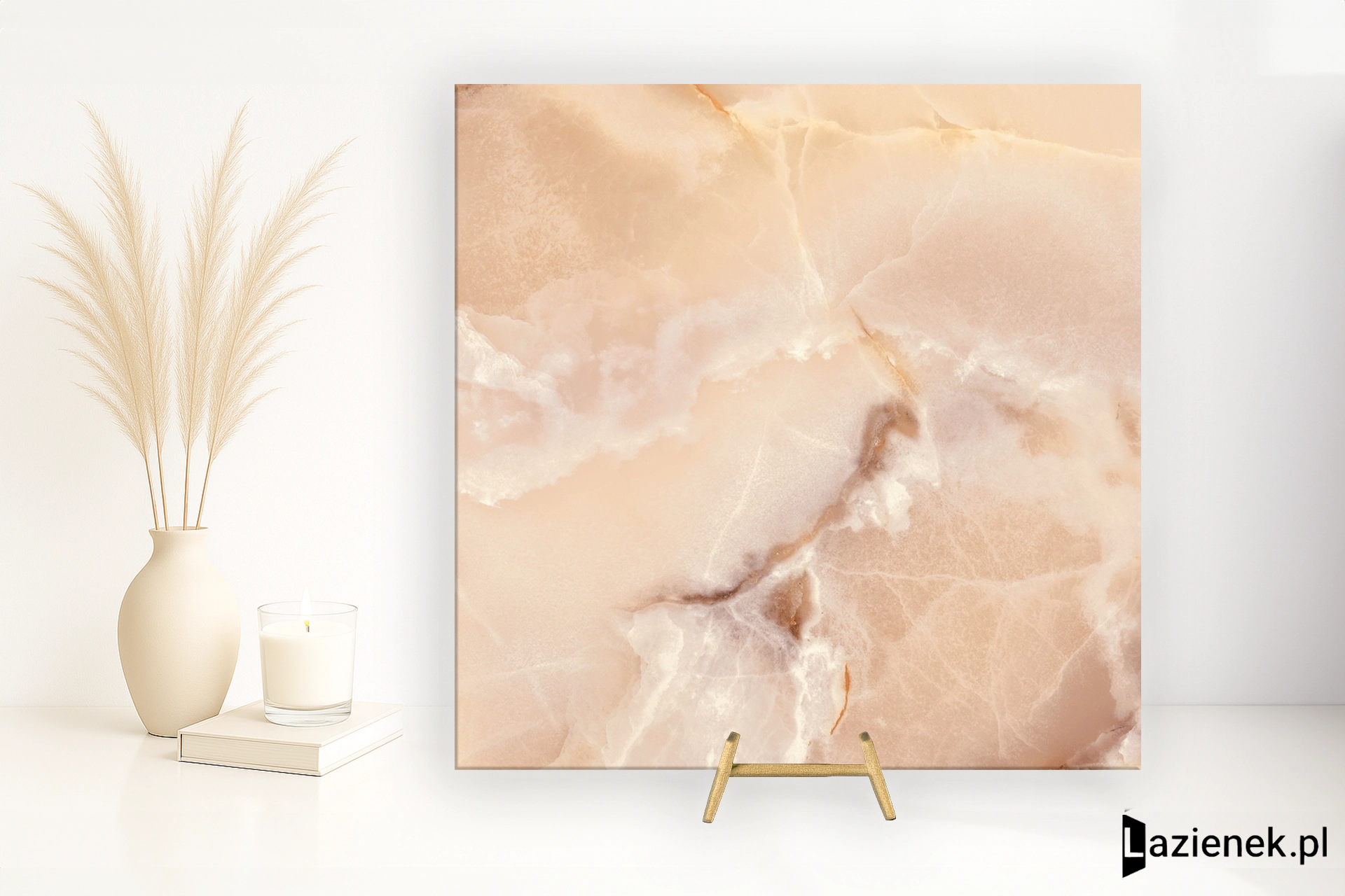 Fioranese Unica Misty Rose polerowana 89x89 cm - płytka rektyfikowana/ UI904LR