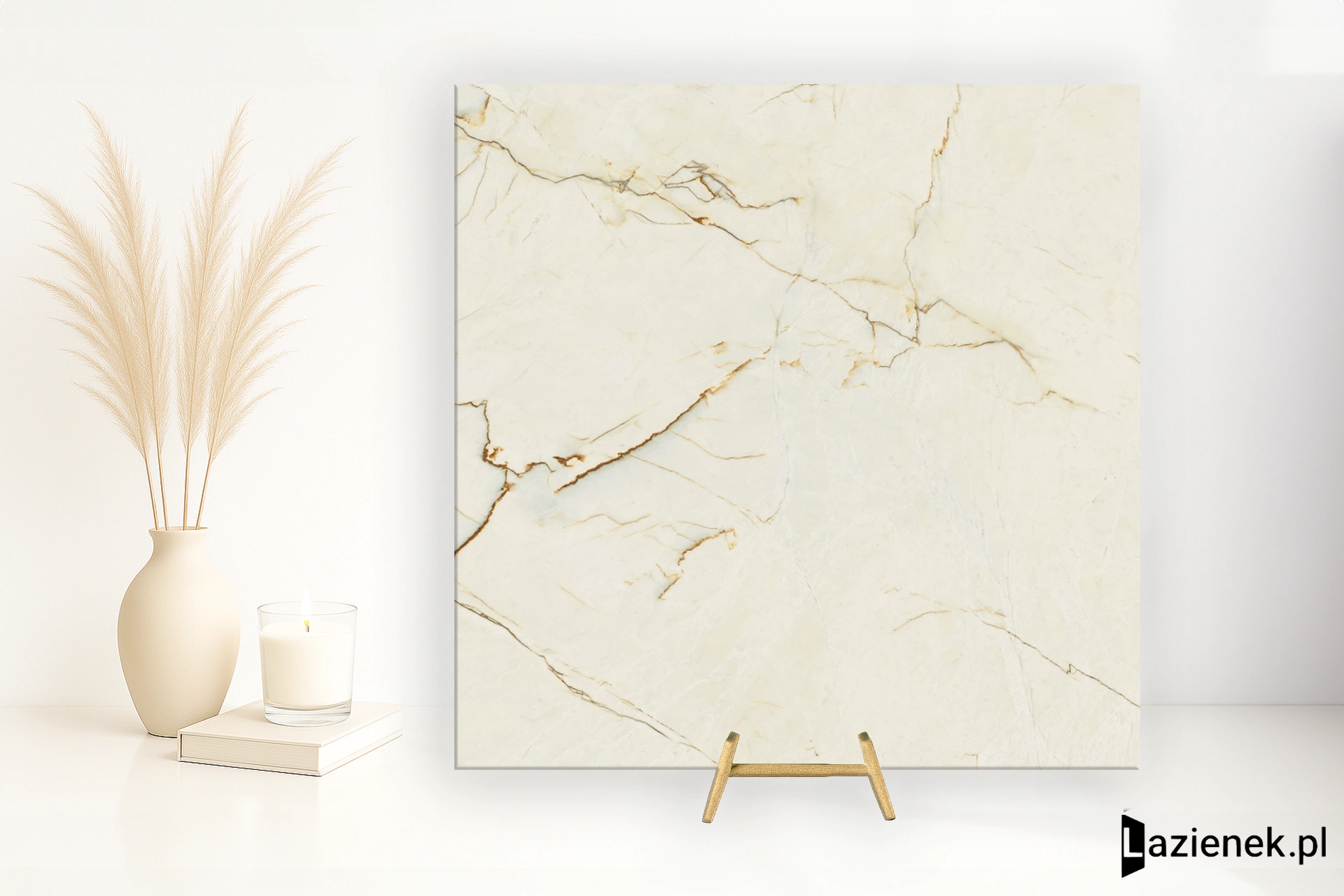 Fioranese Marmorea Intensa Venato Caramel matowa 60x60 cm - płytka rektyfikowana/ 0M5602R