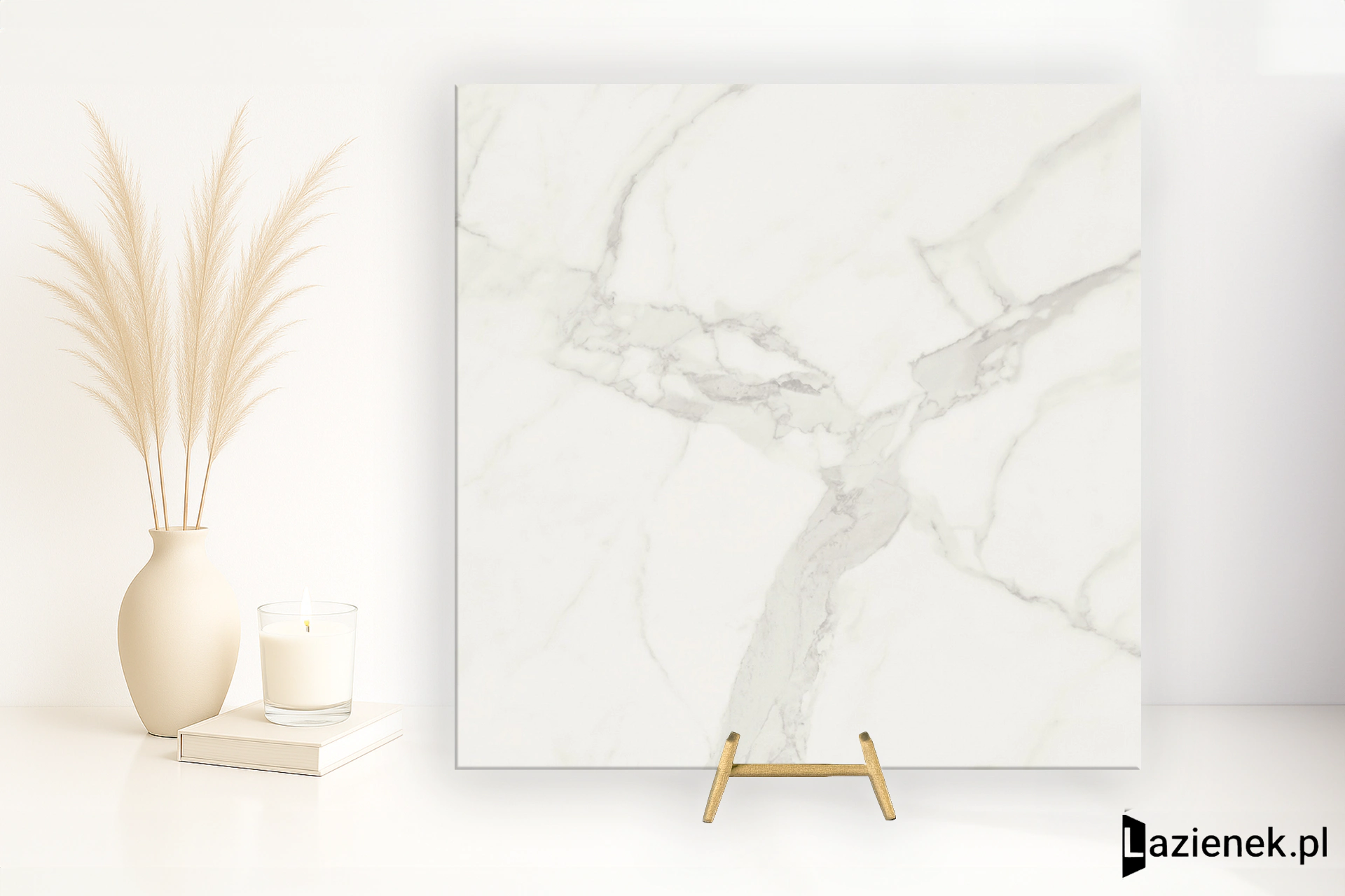 Fioranese Marmorea Bianco Statuario Effect matowa 60x60 cm - płytka rektyfikowana/ 0MM601R