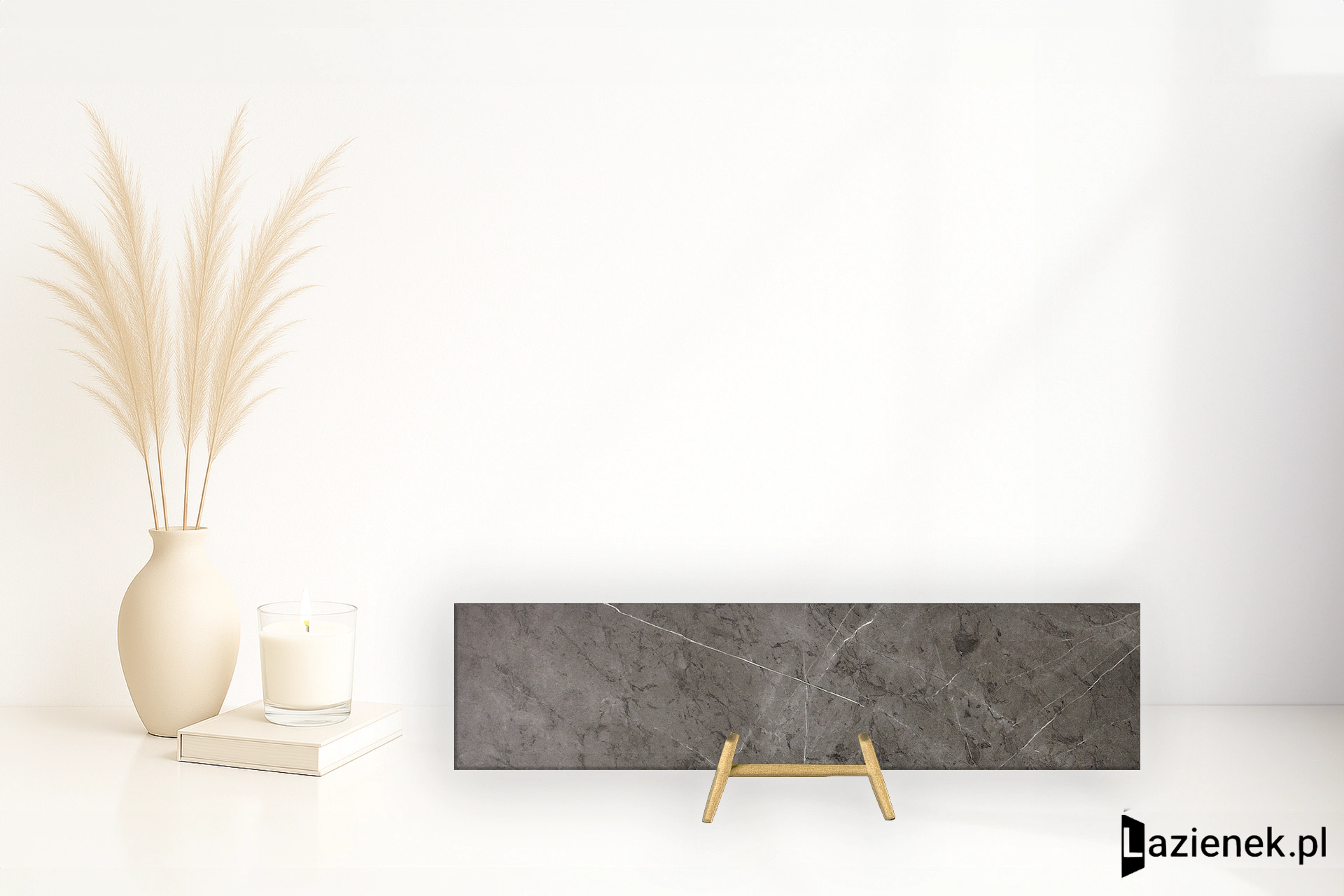 Fioranese Marmorea2 Amani Grey Effect matowa 7.3x30 cm - płytka rektyfikowana/ 0MM738R