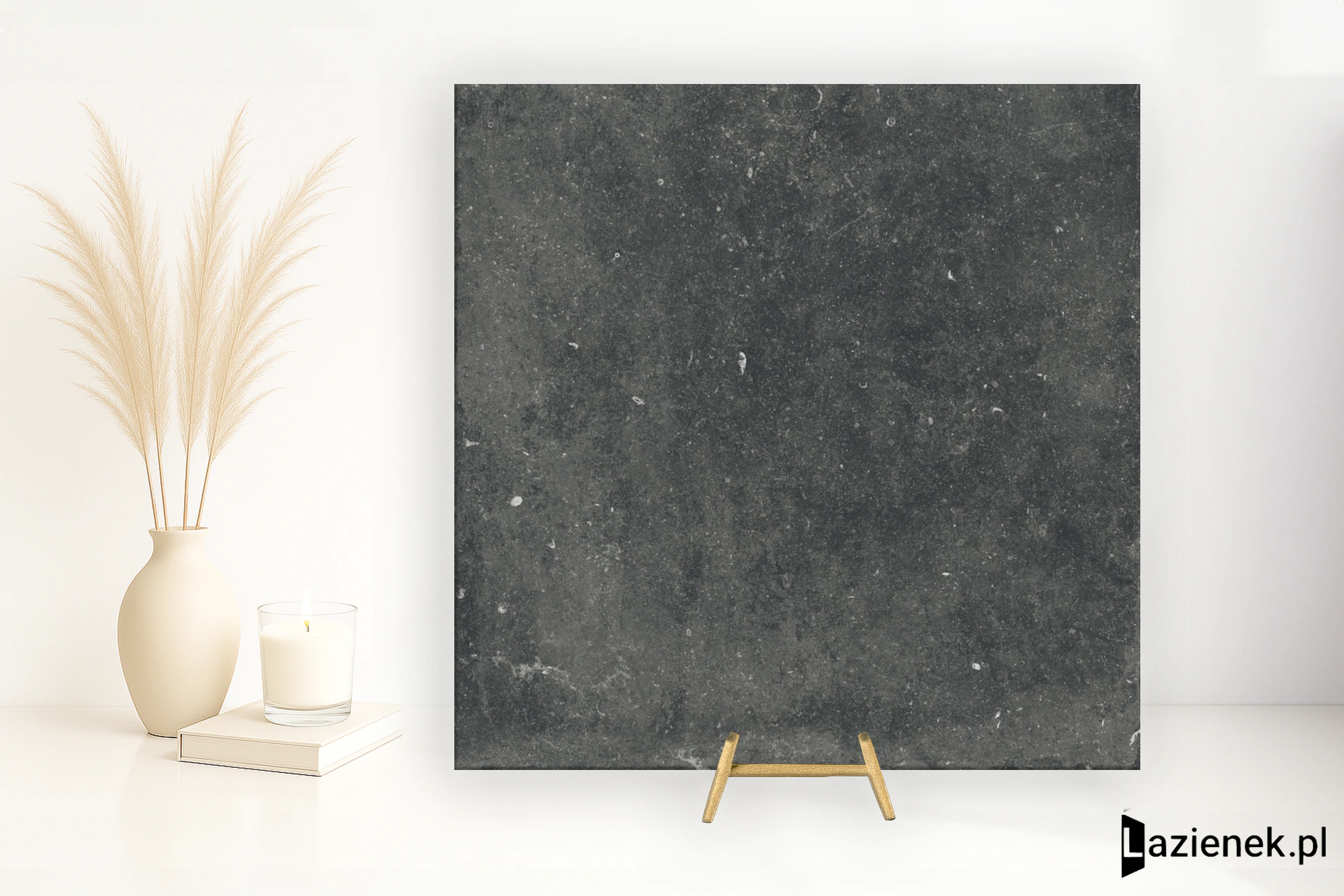 Flaviker Nordik Stone Black antyspoślizgowa r11 90x90 cm gr. 20 mm - płytka rektyfikowana / FPF60004237