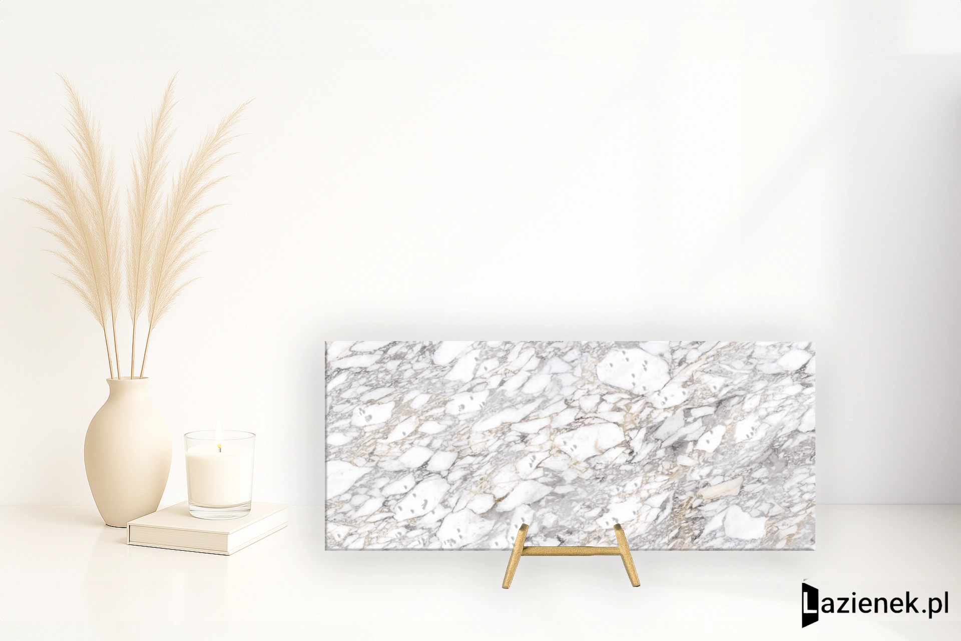 Flaviker Supreme Memories Bianco Vagli satyna 120x280 cm gr. 6 mm - płytka rektyfikowana / FPF60011824