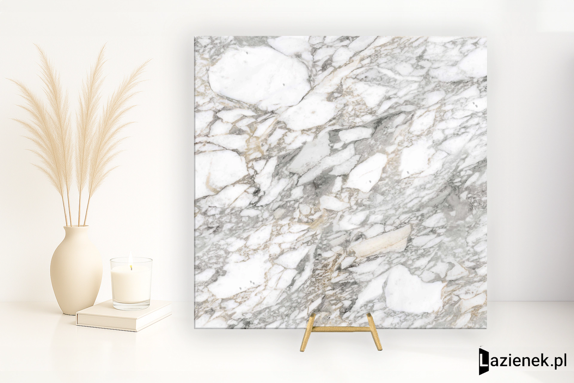 Flaviker Supreme Memories Bianco Vagli półpoler postarzany 120x120 cm gr. 9 mm - płytka rektyfikowana / FPF60011851