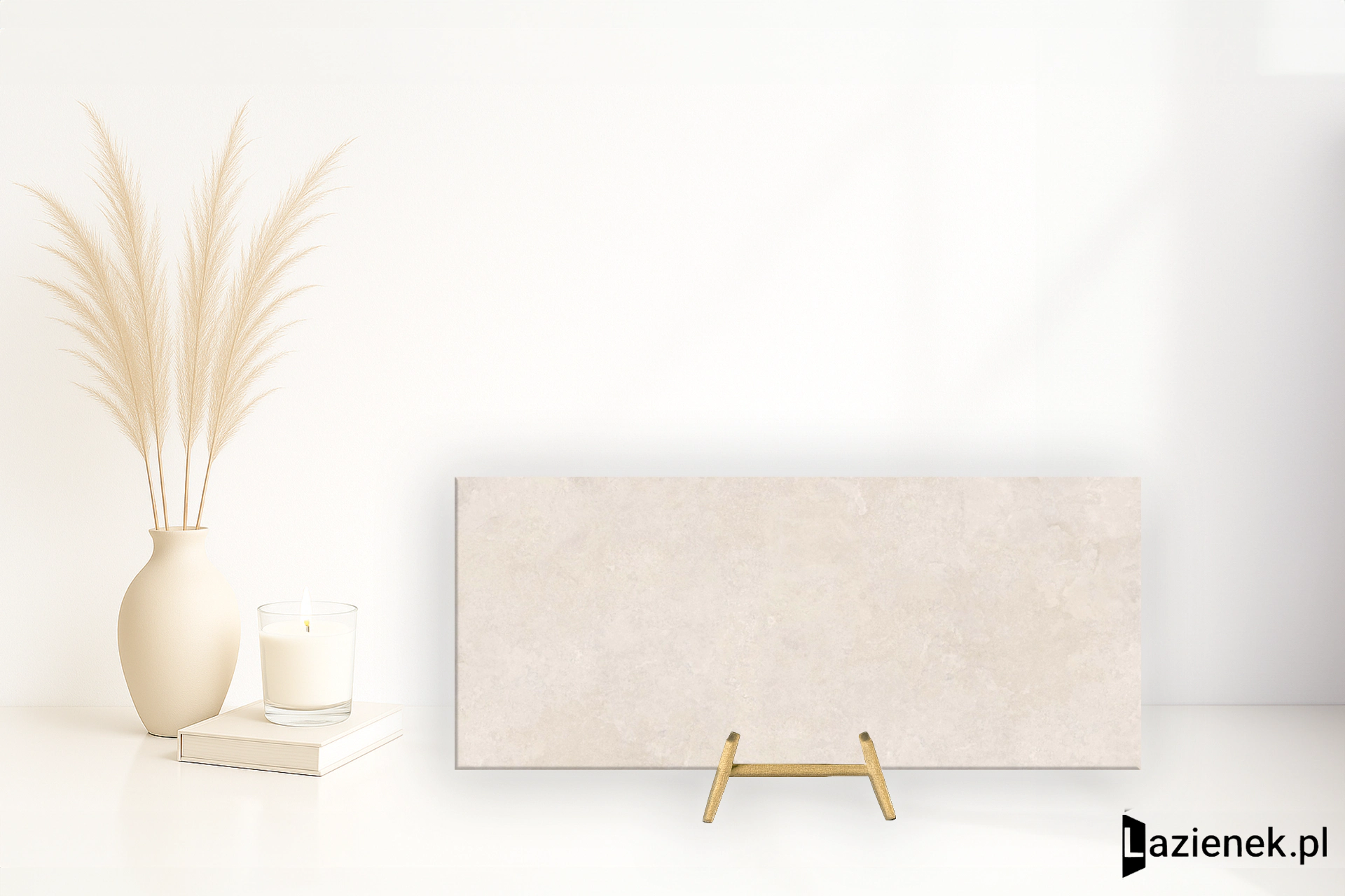 Flaviker Double Plain Beige matowa 120x280 cm gr. 6 mm - płytka rektyfikowana / FPF60014842