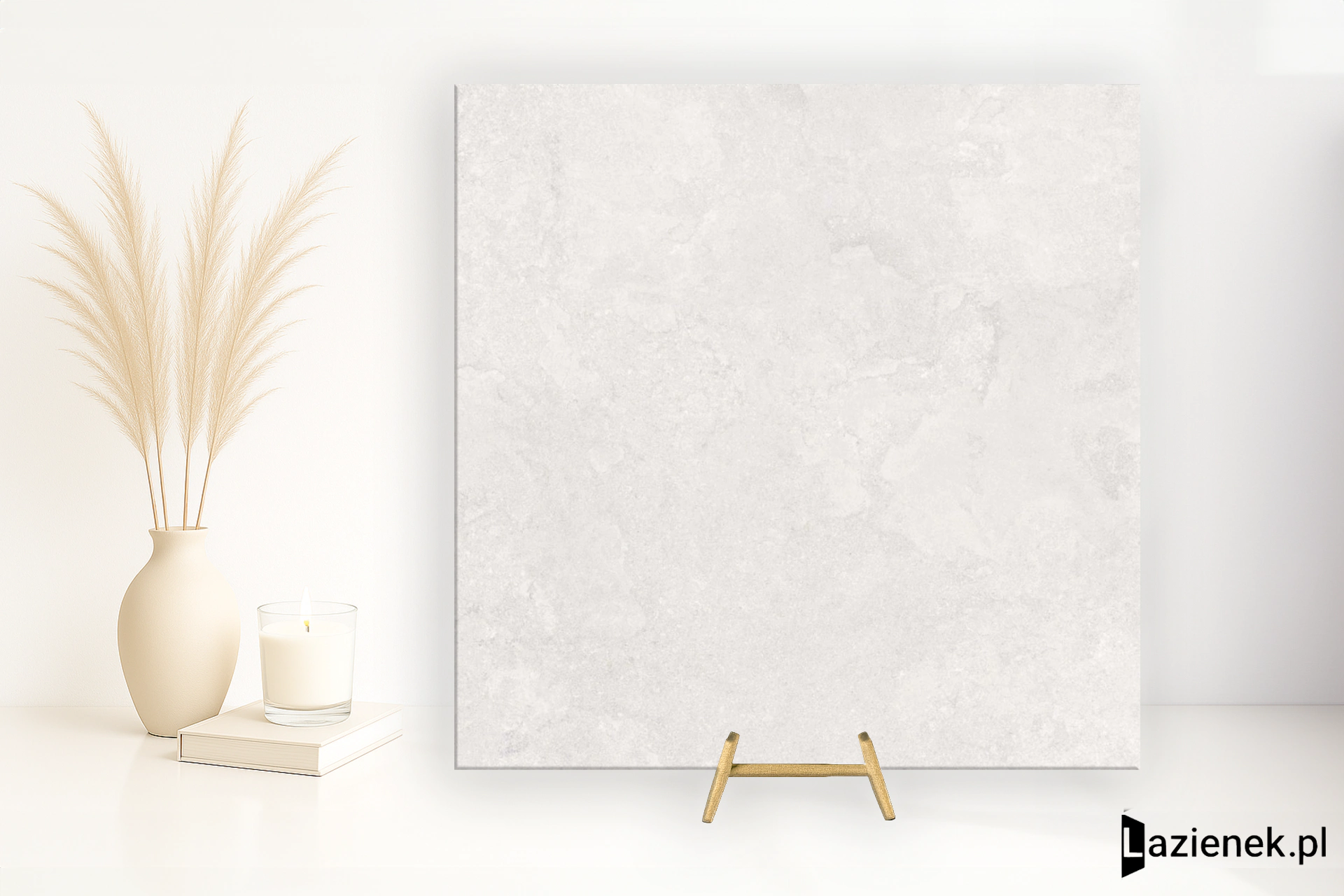 Flaviker Double Plain White matowa 80x80 cm gr. 9 mm - płytka rektyfikowana / FPF60014835