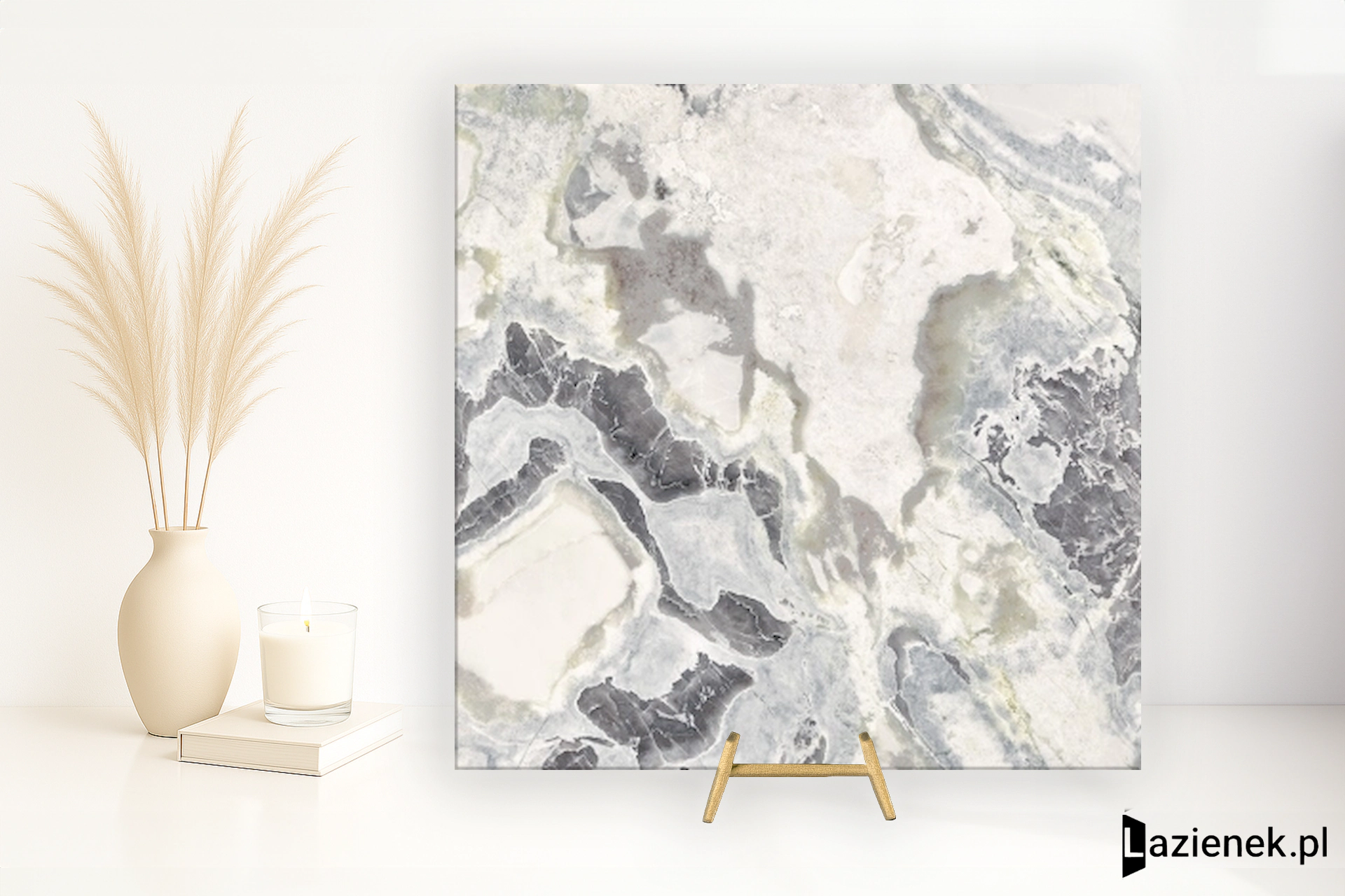 Flaviker Supreme Hedonism Dover White błyszcząca 120x120 cm gr. 9 mm - płytka rektyfikowana / FPF60017237