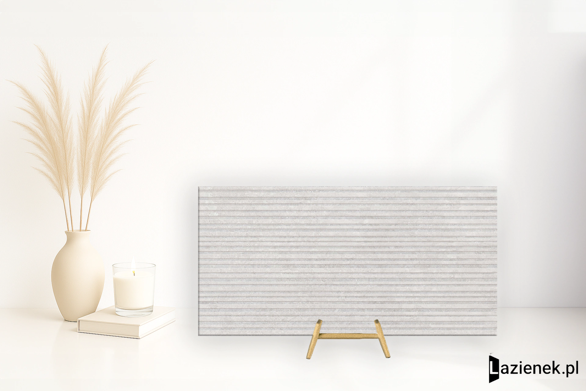 Flaviker Double Cannete Grey matowa 60x120 cm gr. 9 mm - płytka rektyfikowana / FPF60015334