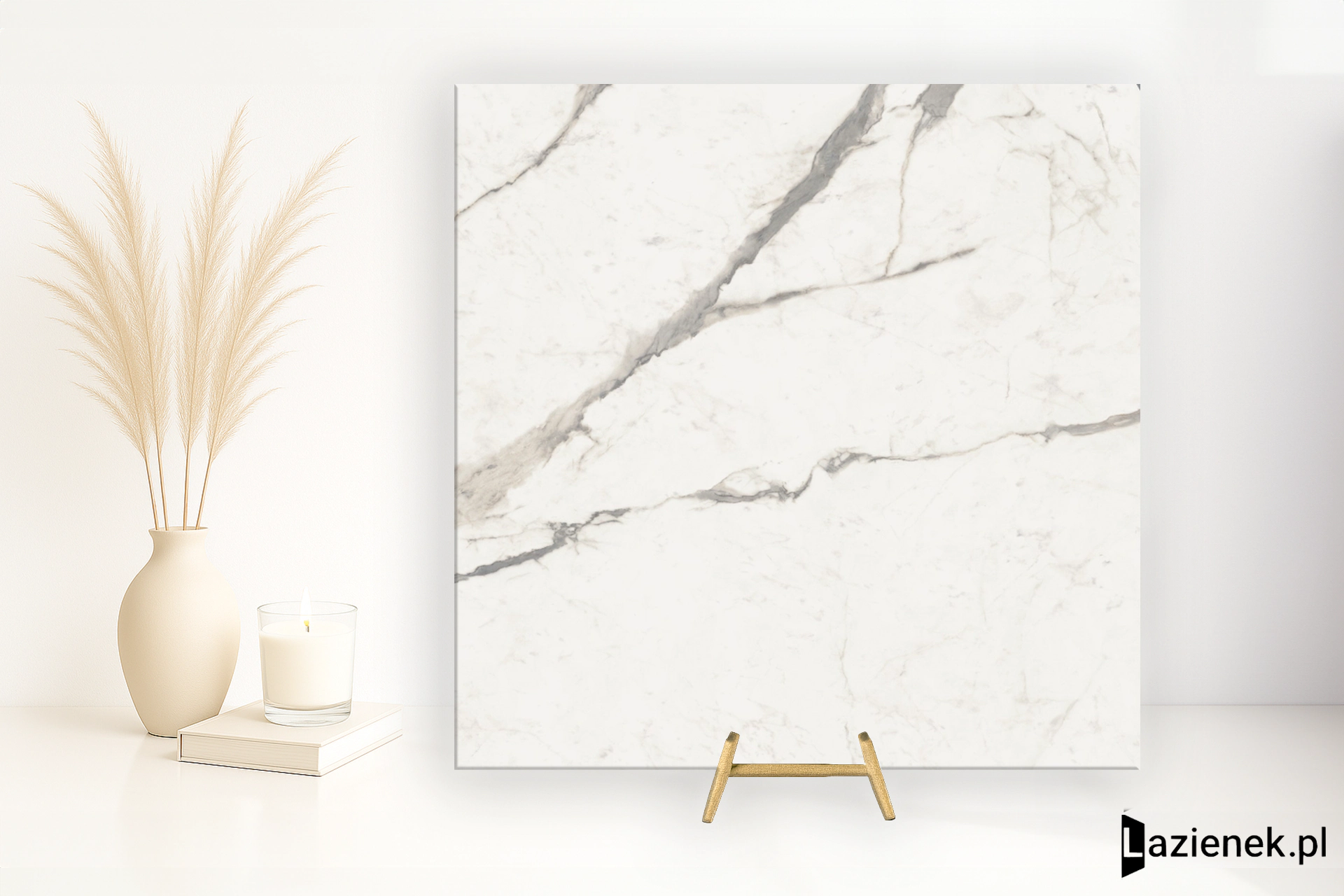 Flaviker Supreme Evo Statuario Superior błyszcząca 120x120 cm gr. 9 mm - płytka rektyfikowana / FPF60004198