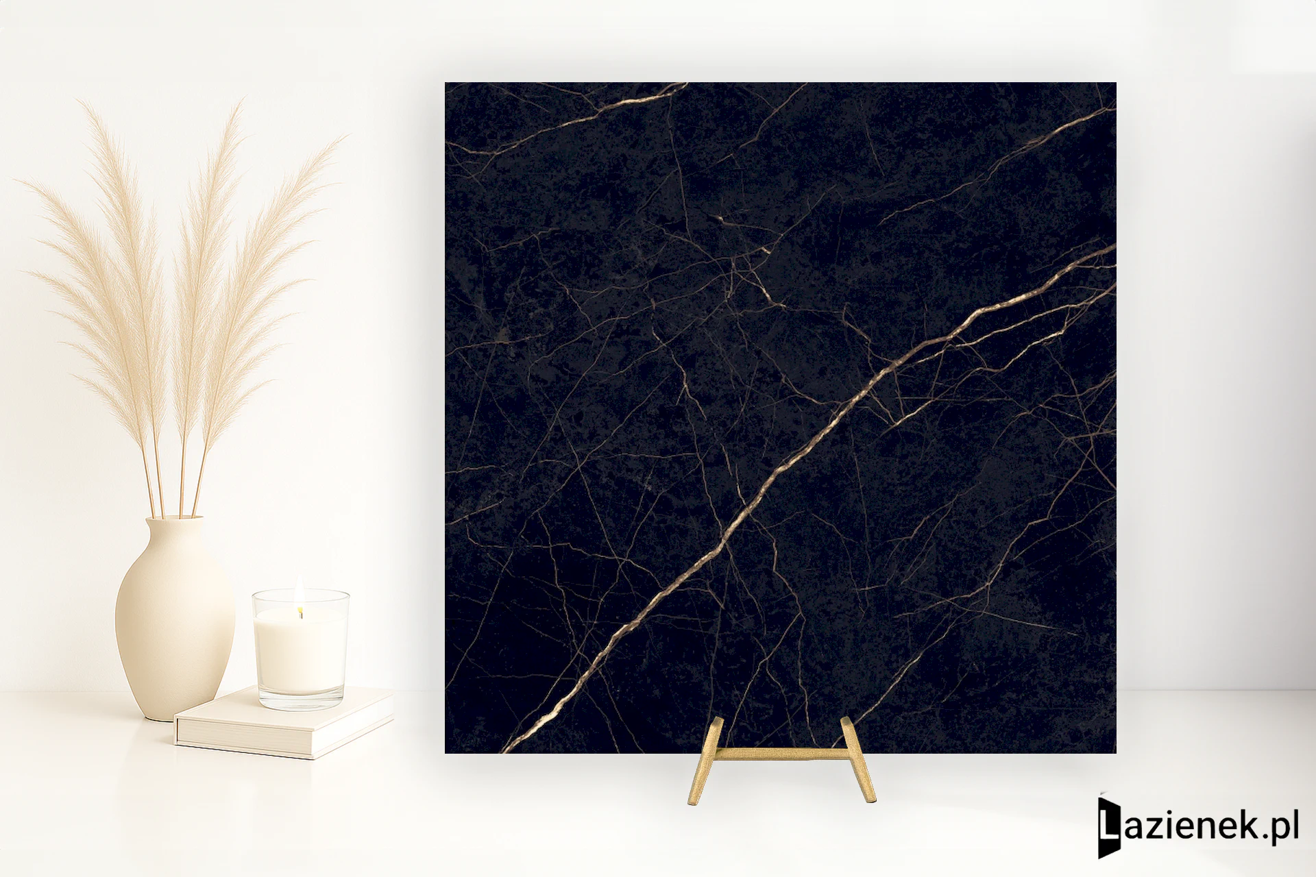 Flaviker Supreme Evo Noir Laurent półpoler postarzany 120x120 cm gr. 9 mm - płytka rektyfikowana / FPF60012603