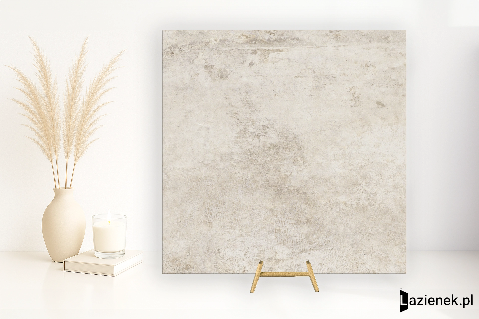 Florim Artifact Aged White naturalna 80x80 cm 760615 - płytka rektyfikowana