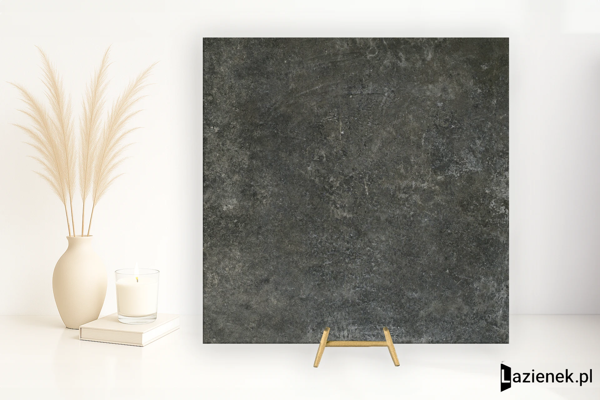 Florim Artifact Worked Charcoal naturalna 80x80 cm 760620 - płytka rektyfikowana