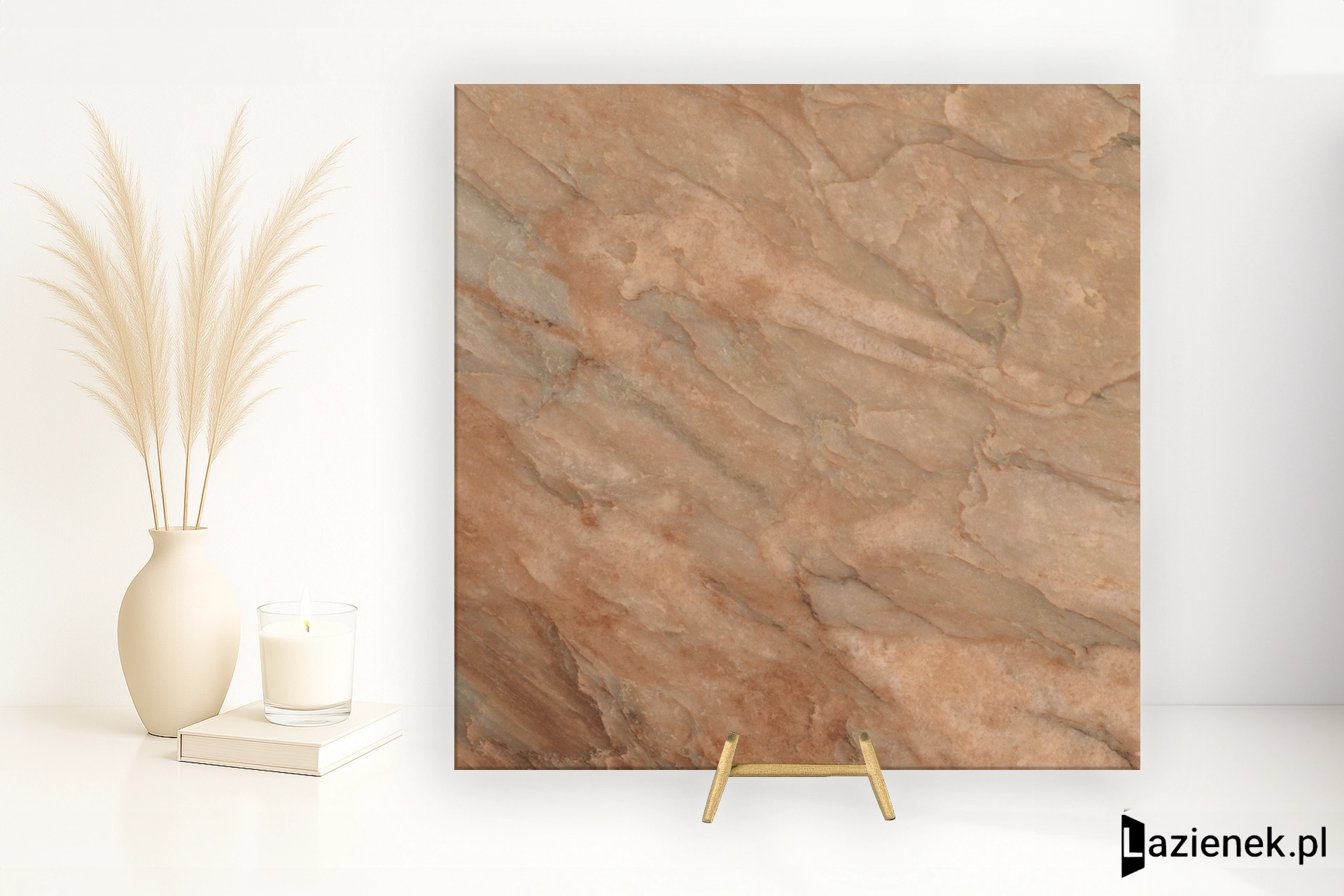 Florim Authentic Luxe Marble Nuage błyszcząca 120x120 cm 781093 - płytka rektyfikowana
