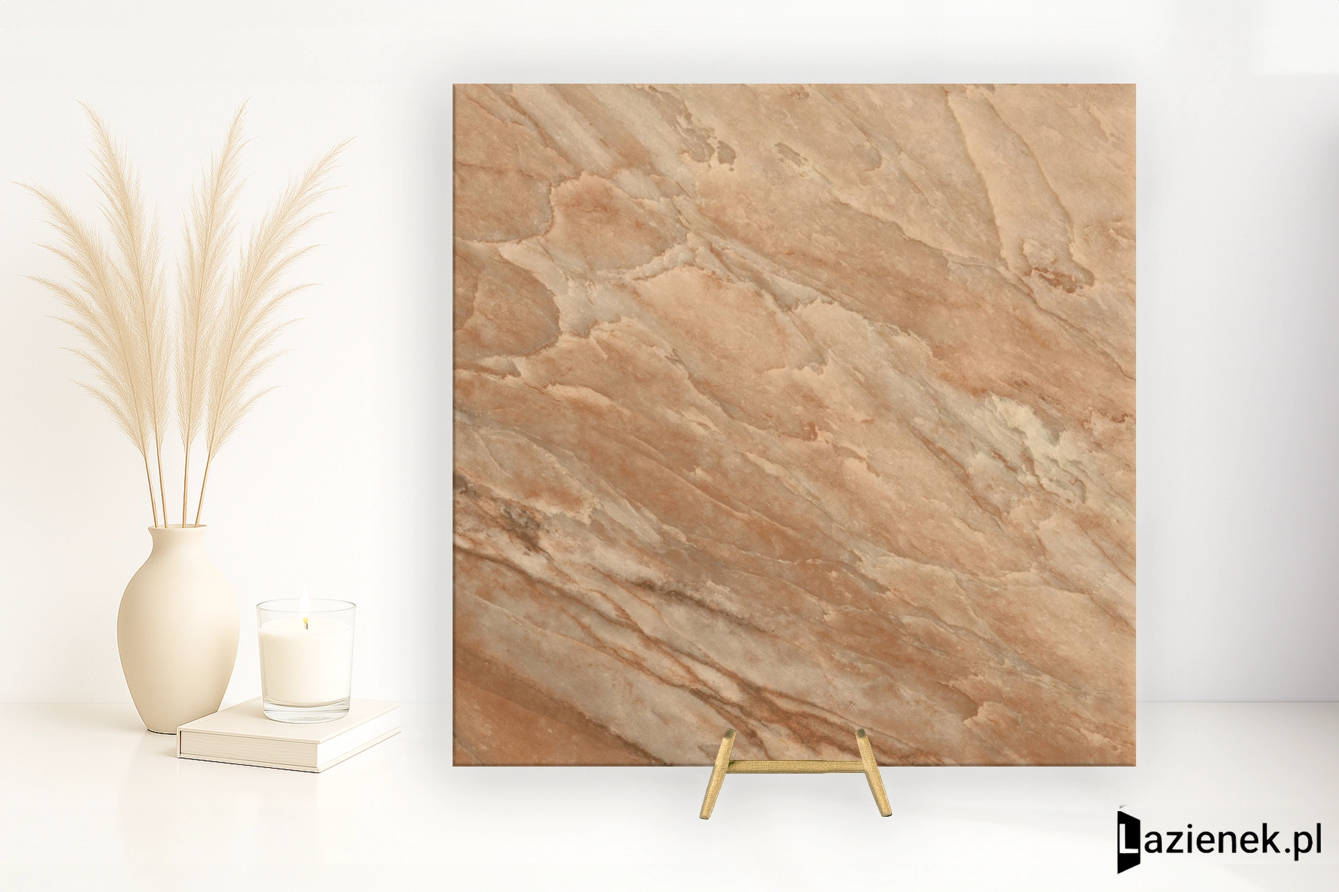 Florim Authentic Luxe Marble Nuage błyszcząca 120x120 cm 781155 - płytka nierektyfikowana
