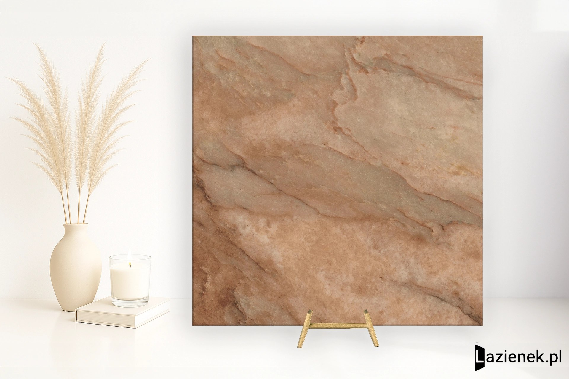 Florim Authentic Luxe Marble Nuage błyszcząca 60x60 cm 781010 - płytka rektyfikowana