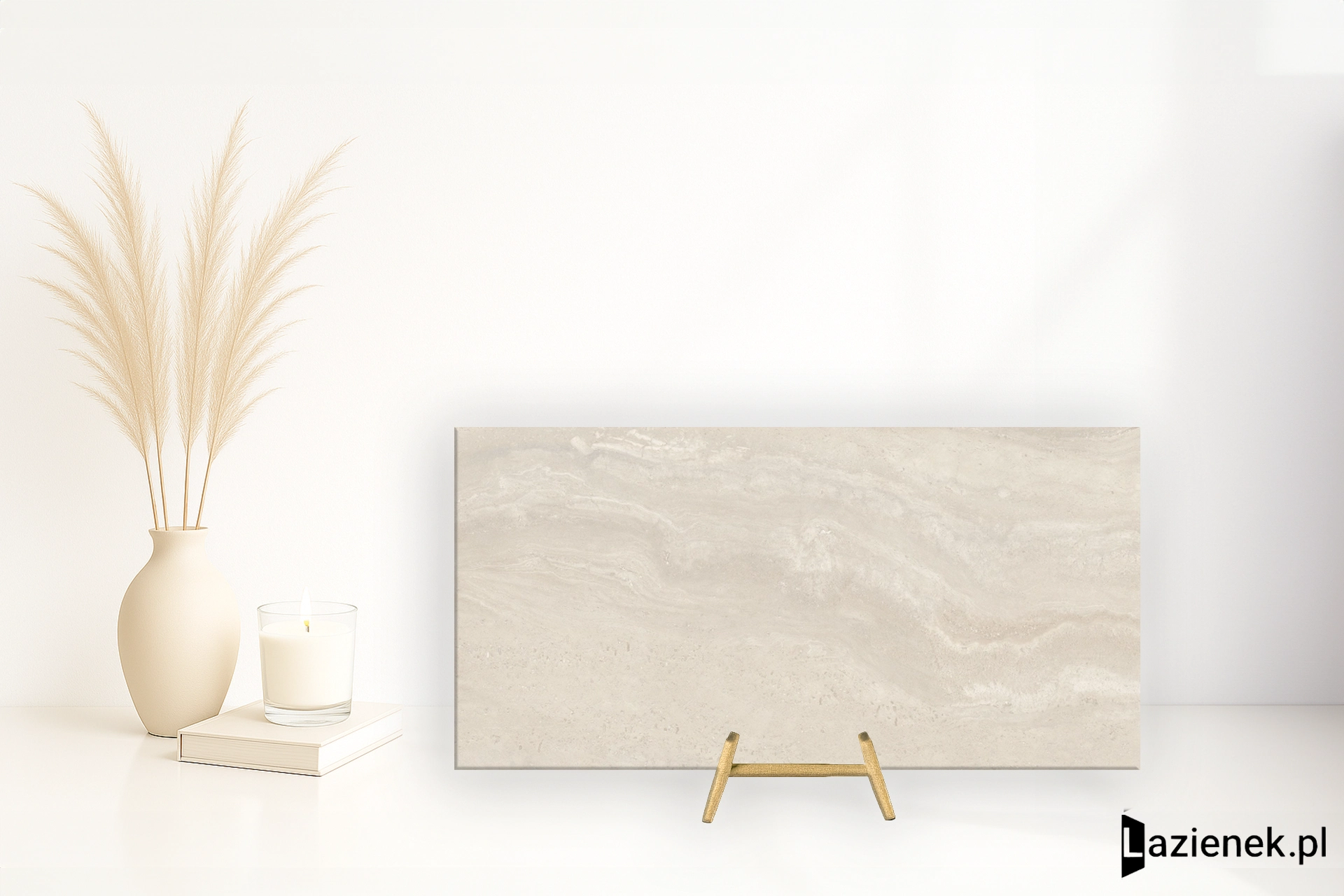 Florim Authentic Luxe Pearl Travertine silnie antypoślizgowa 60x120 cm 780999 - płytka rektyfikowana