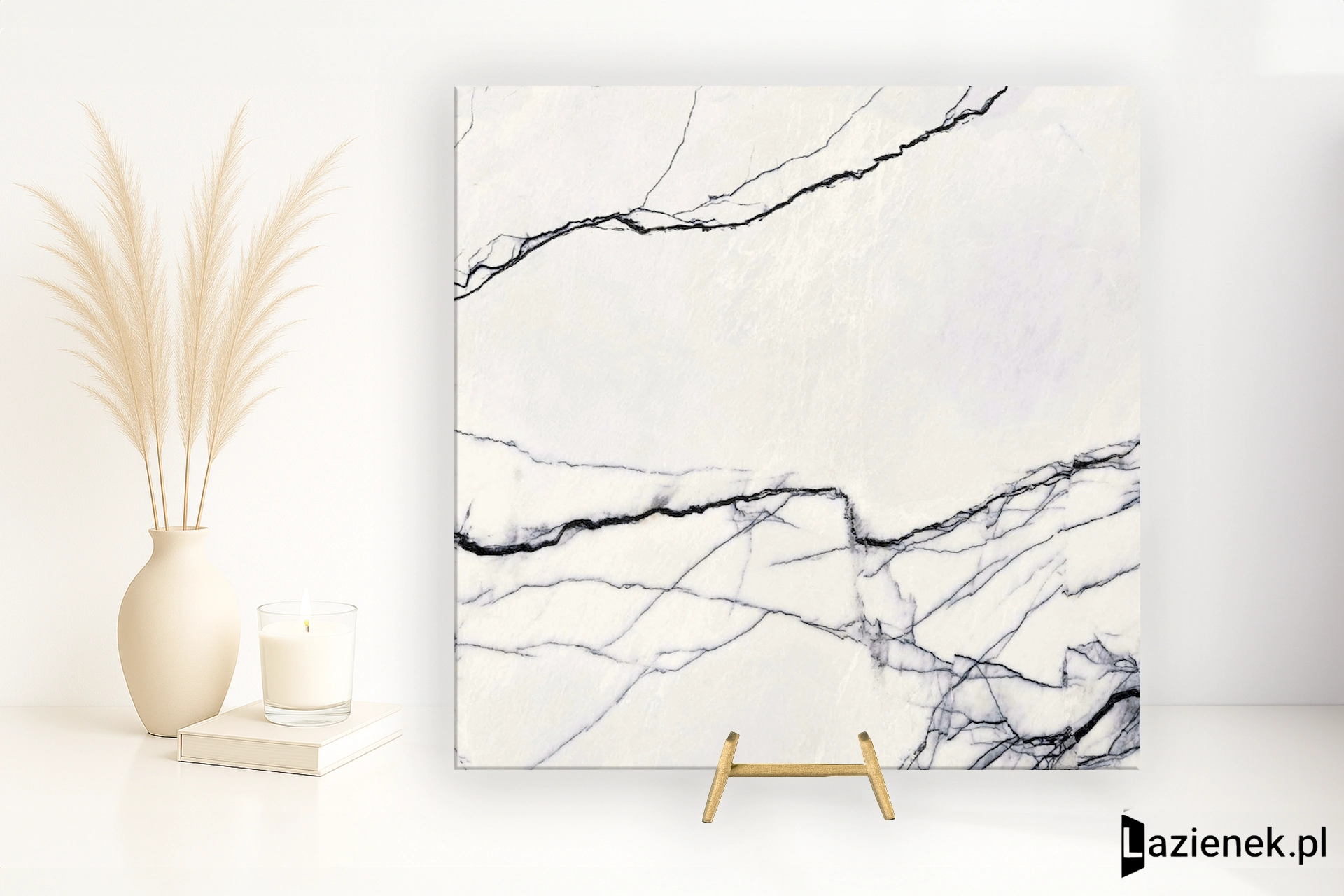 Florim B&W_Marble Breach High błyszcząca 120x120 cm 765575 - płytka rektyfikowana