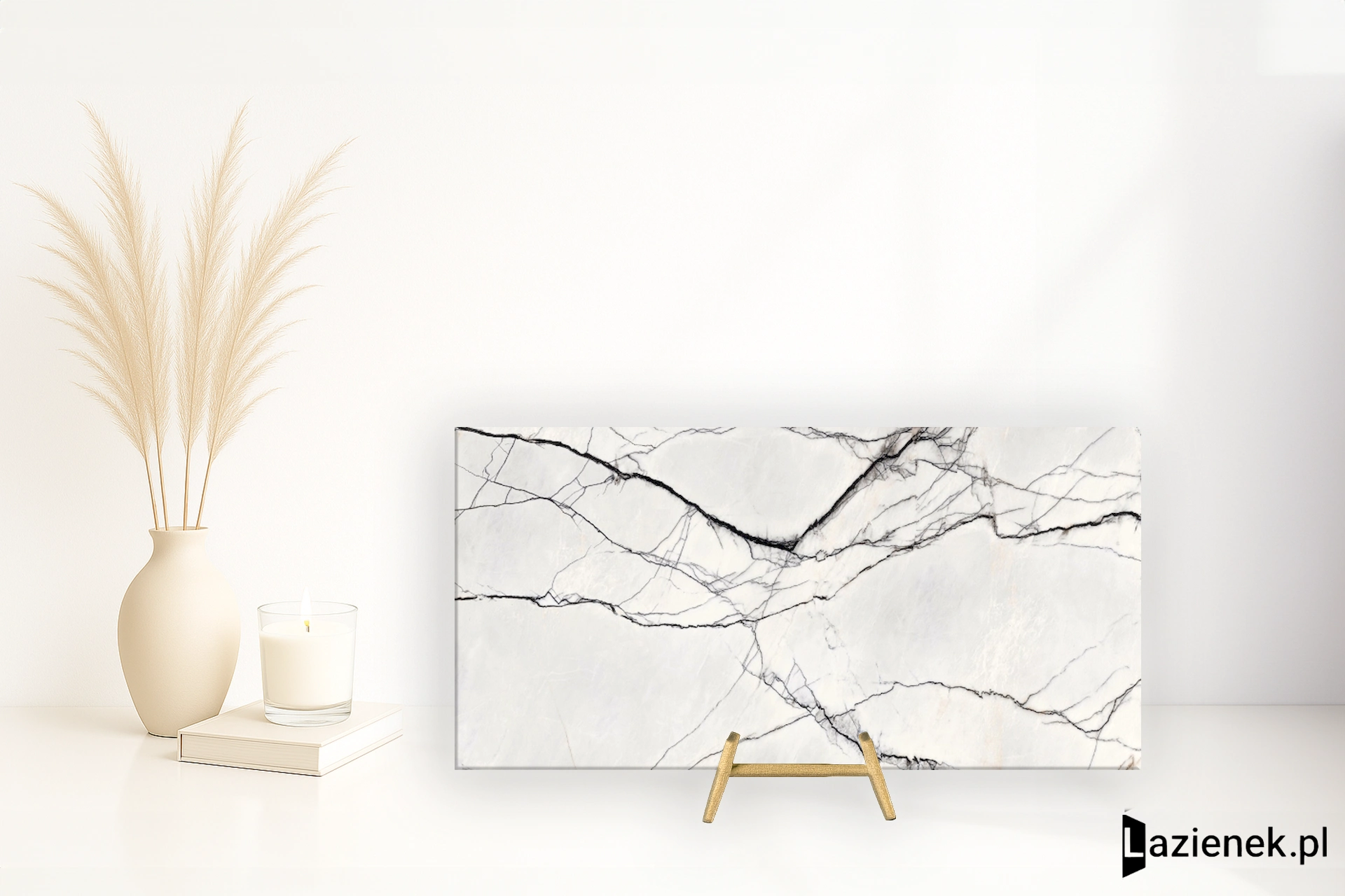 Florim B&W_Marble Breach High błyszcząca 160x320 cm 765503 - płytka rektyfikowana