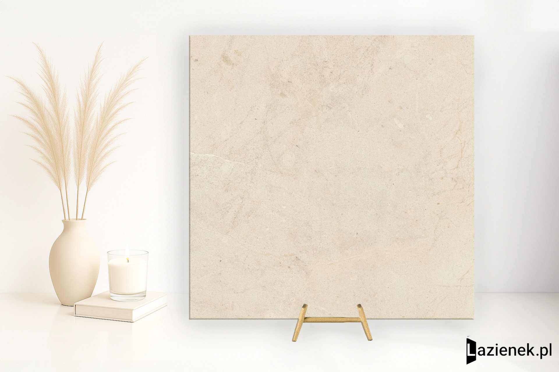Florim Biotech Crema Stone jedwab 120x120 cm 779022 - płytka rektyfikowana