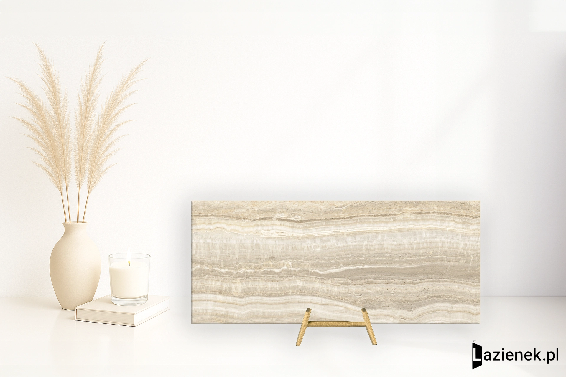 Florim Eccentric Luxe Almond błyszcząca 120x280 cm 778822 - płytka rektyfikowana