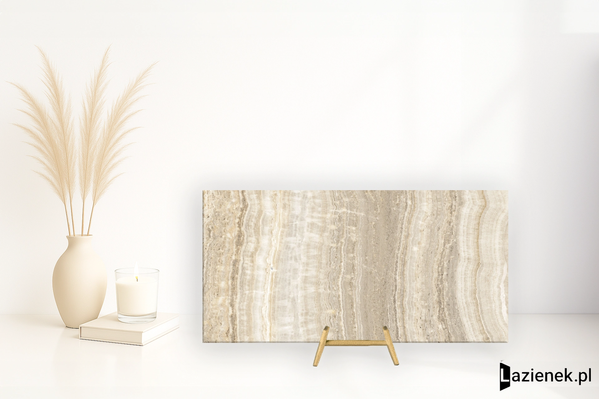 Florim Eccentric Luxe Almond błyszcząca 80x180 cm 778834 - płytka rektyfikowana