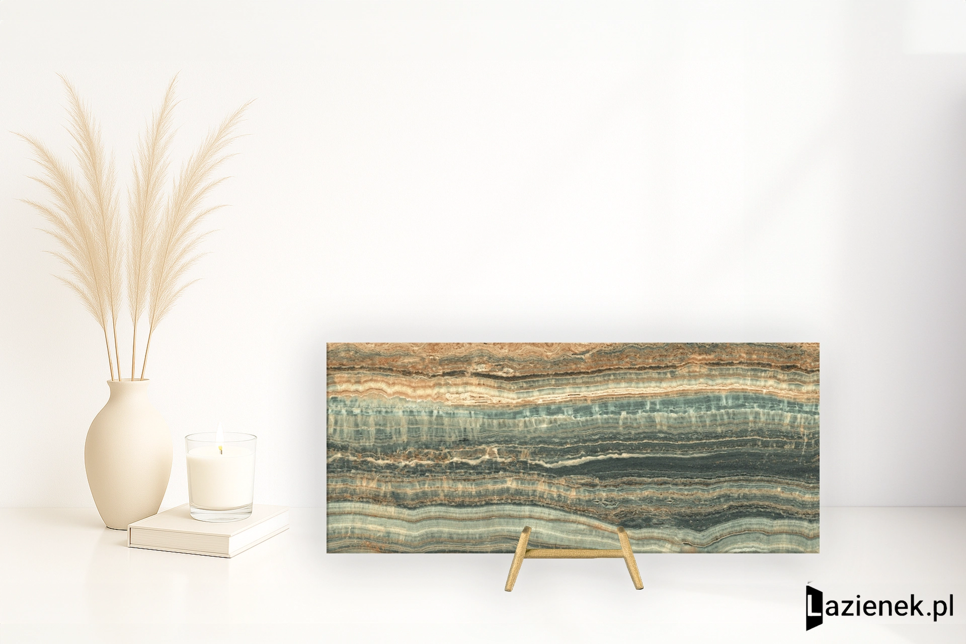 Florim Eccentric Luxe Mint błyszcząca 120x280 cm 778825 - płytka rektyfikowana