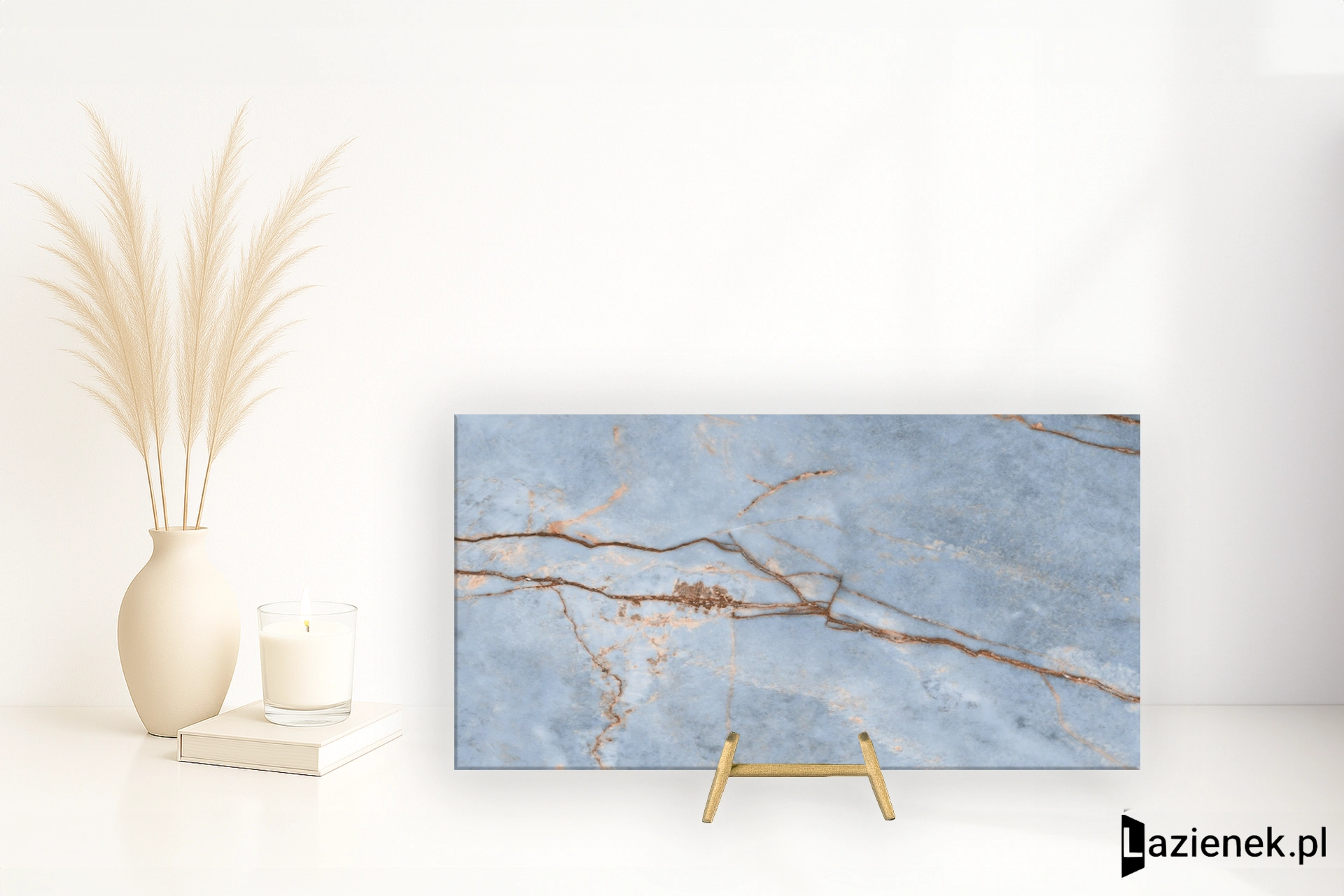 Florim Heritage Luxe Azure błyszcząca 60x120 cm 774849 - płytka rektyfikowana