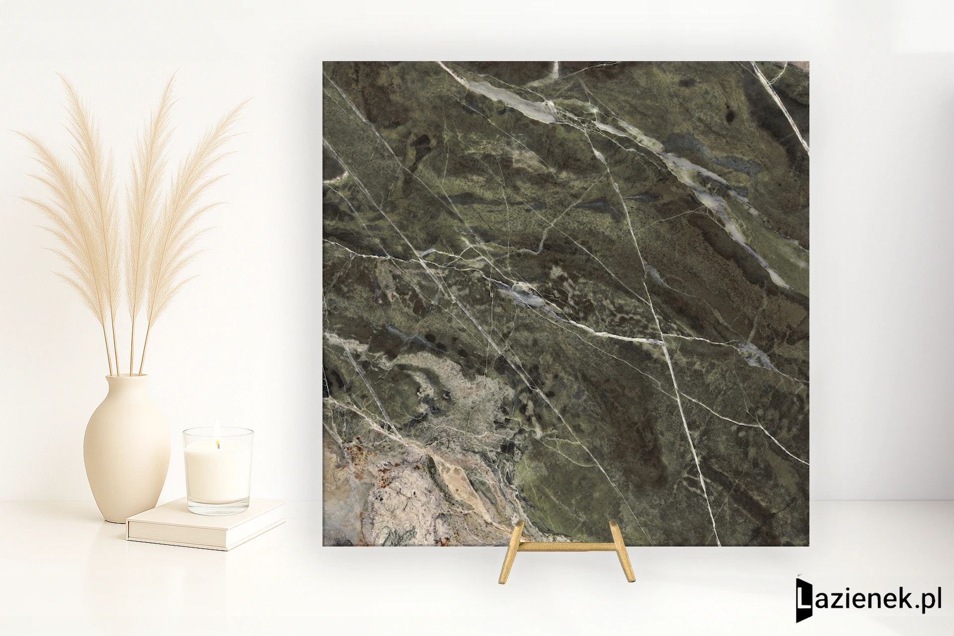 Florim Heritage Luxe Emerald błyszcząca 120x120 cm 774840 - płytka rektyfikowana