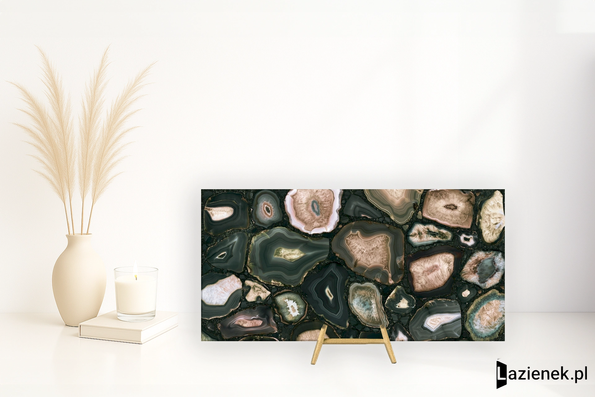 Florim Mystic Luxe Gloom Gold błyszcząca 60x120 cm 779898 - płytka rektyfikowana