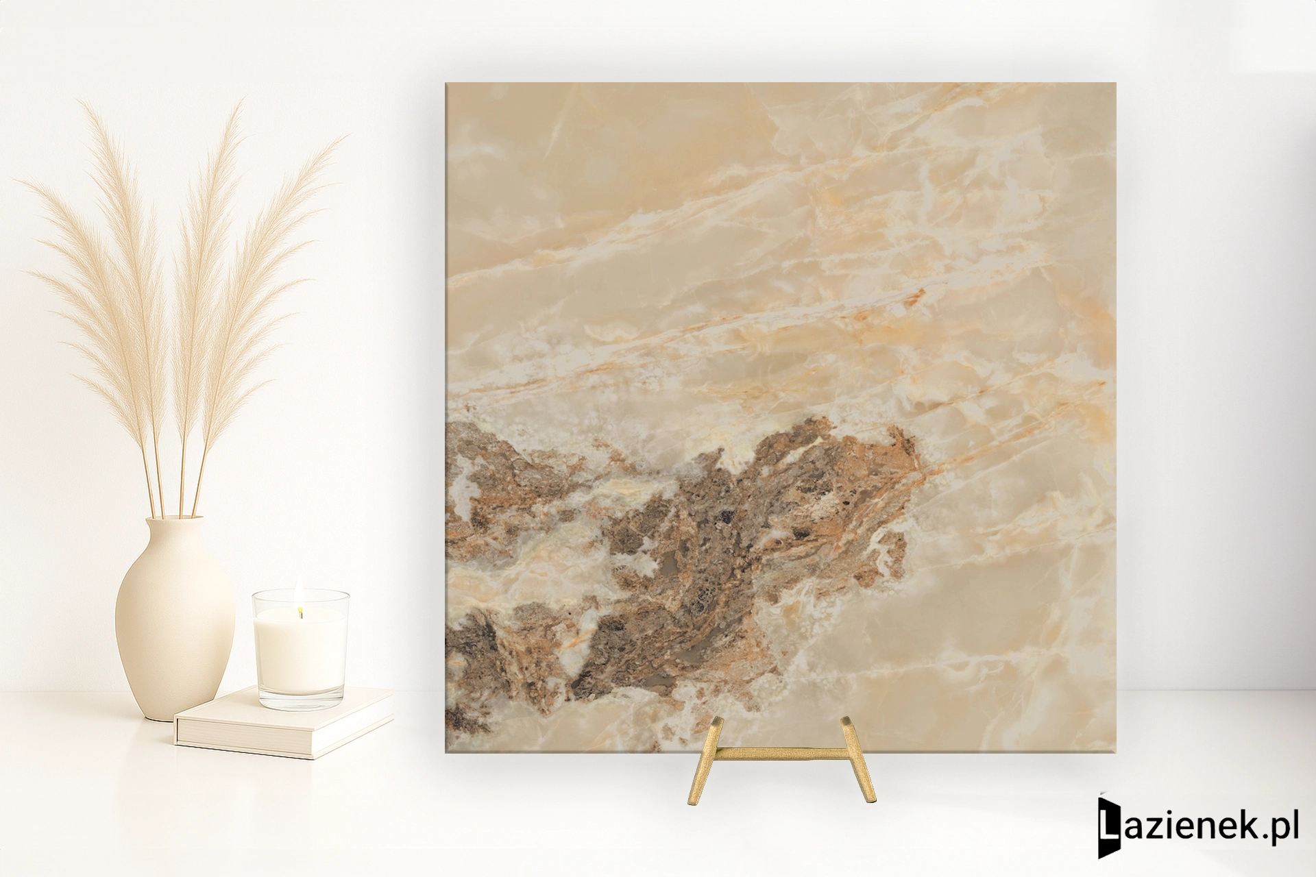 Florim Onyx&More Golden Blend satynowa 60x60 cm 765477 - płytka rektyfikowana