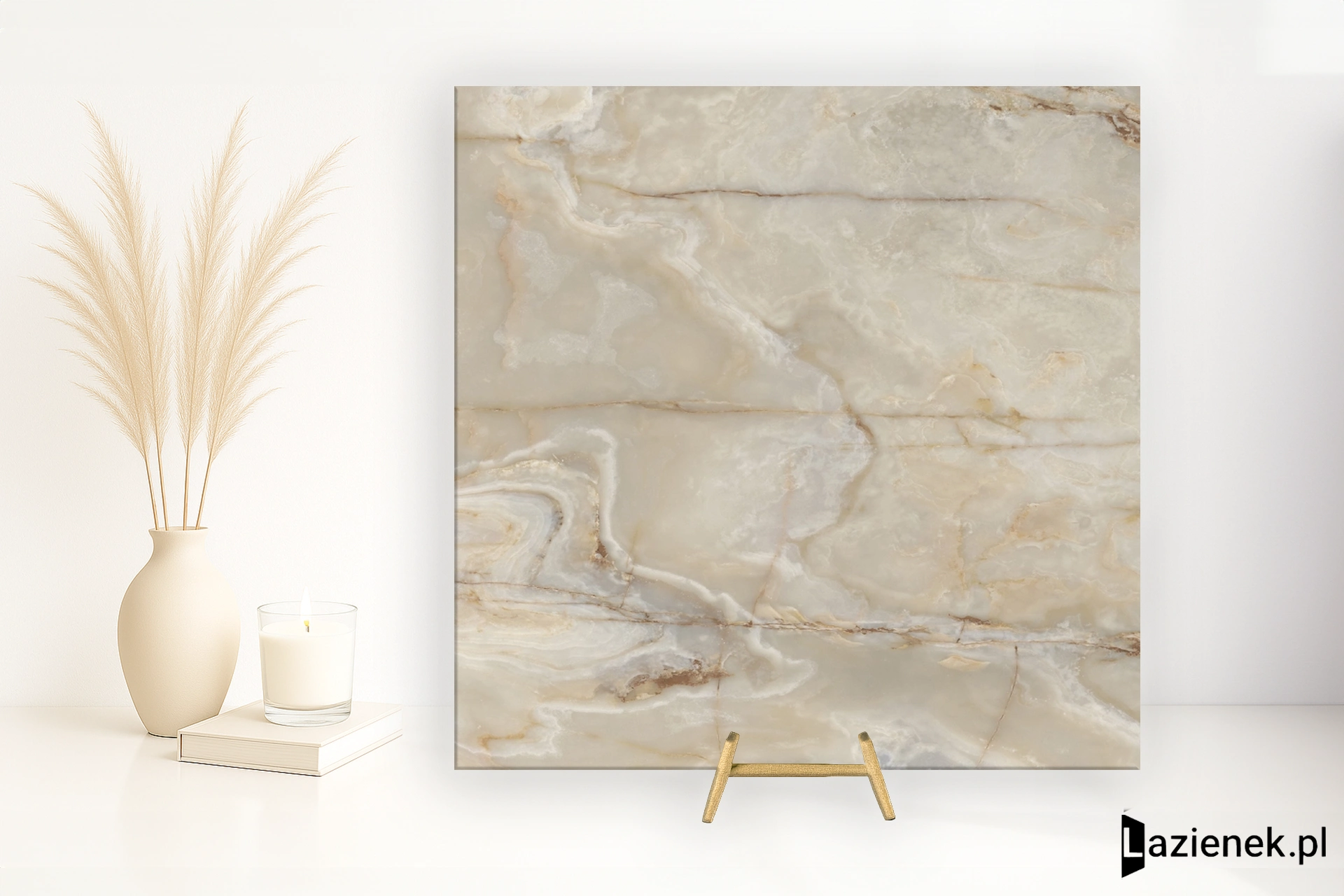 Florim Onyx&More Golden Onyx błyszcząca 120x120 cm 765926 - płytka rektyfikowana