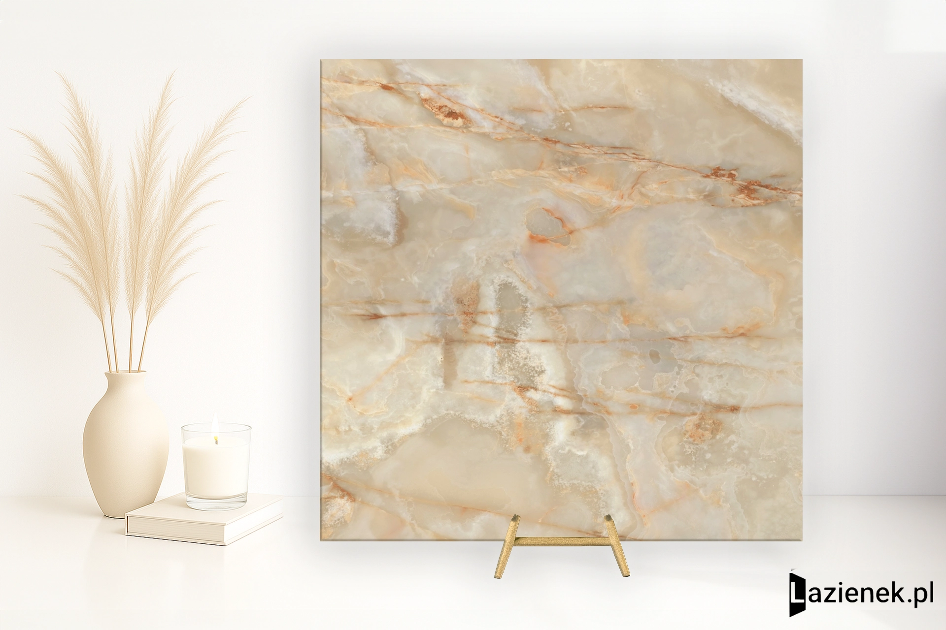 Florim Onyx&More Golden Onyx błyszcząca 60x60 cm 765484 - płytka rektyfikowana