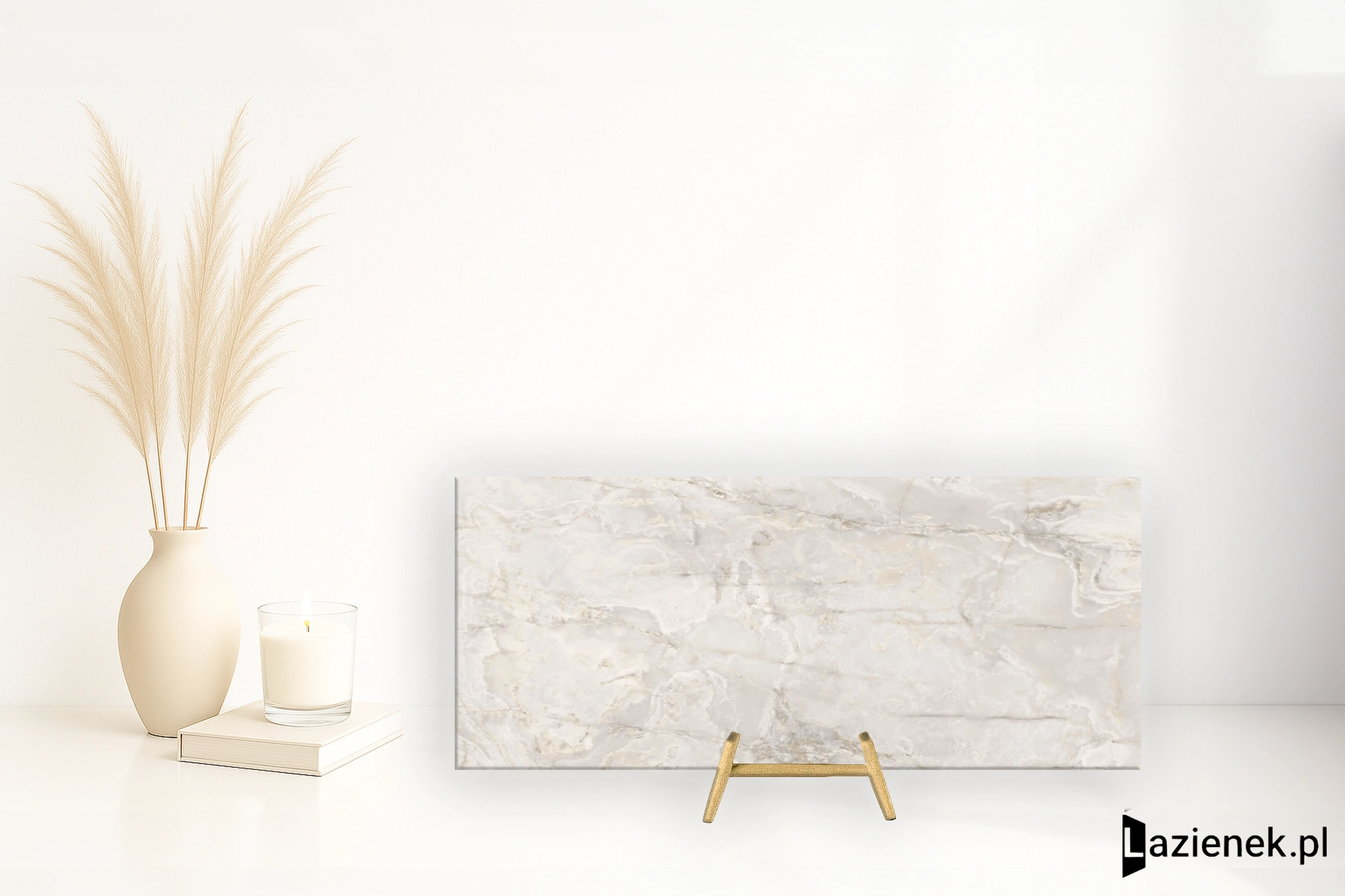 Florim Onyx&More White Onyx błyszcząca 120x280 cm 766028 - płytka rektyfikowana