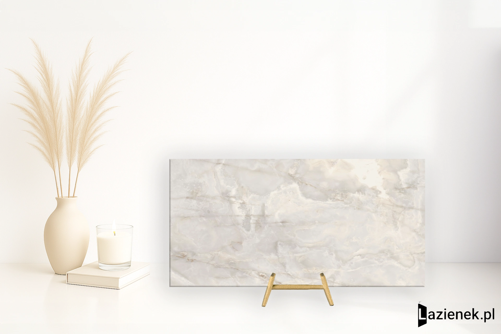 Florim Onyx&More White Onyx satynowa 60x120 cm 765454 - płytka rektyfikowana