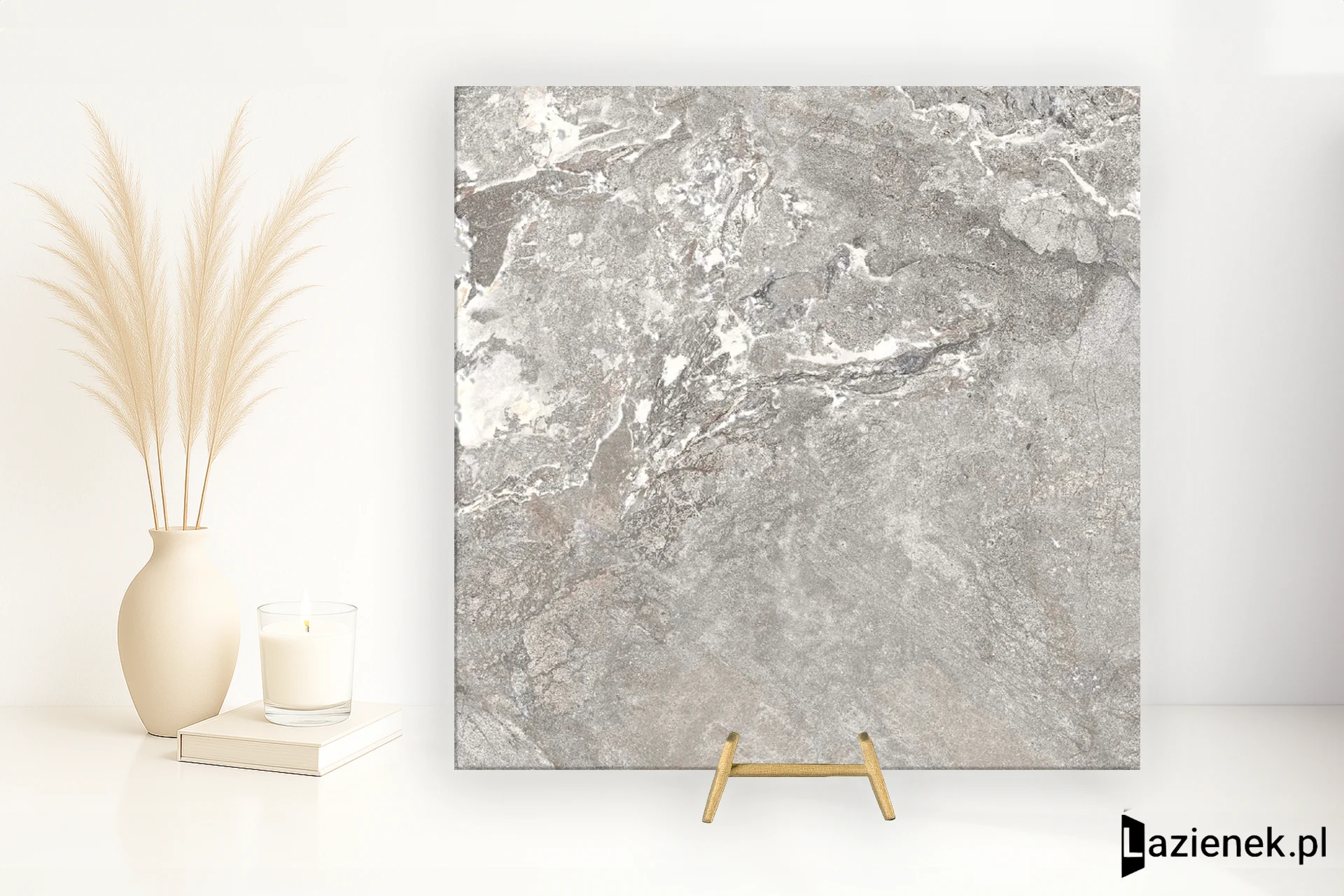 Florim Onyx&More White Porphyry strukturalna 120x120 cm 765931 - płytka rektyfikowana