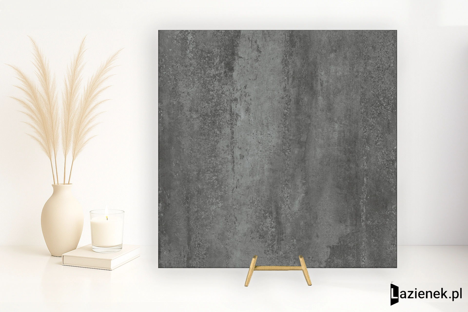 Florim Rawtech Coal strukturalna 60x60 cm 753925 - płytka rektyfikowana