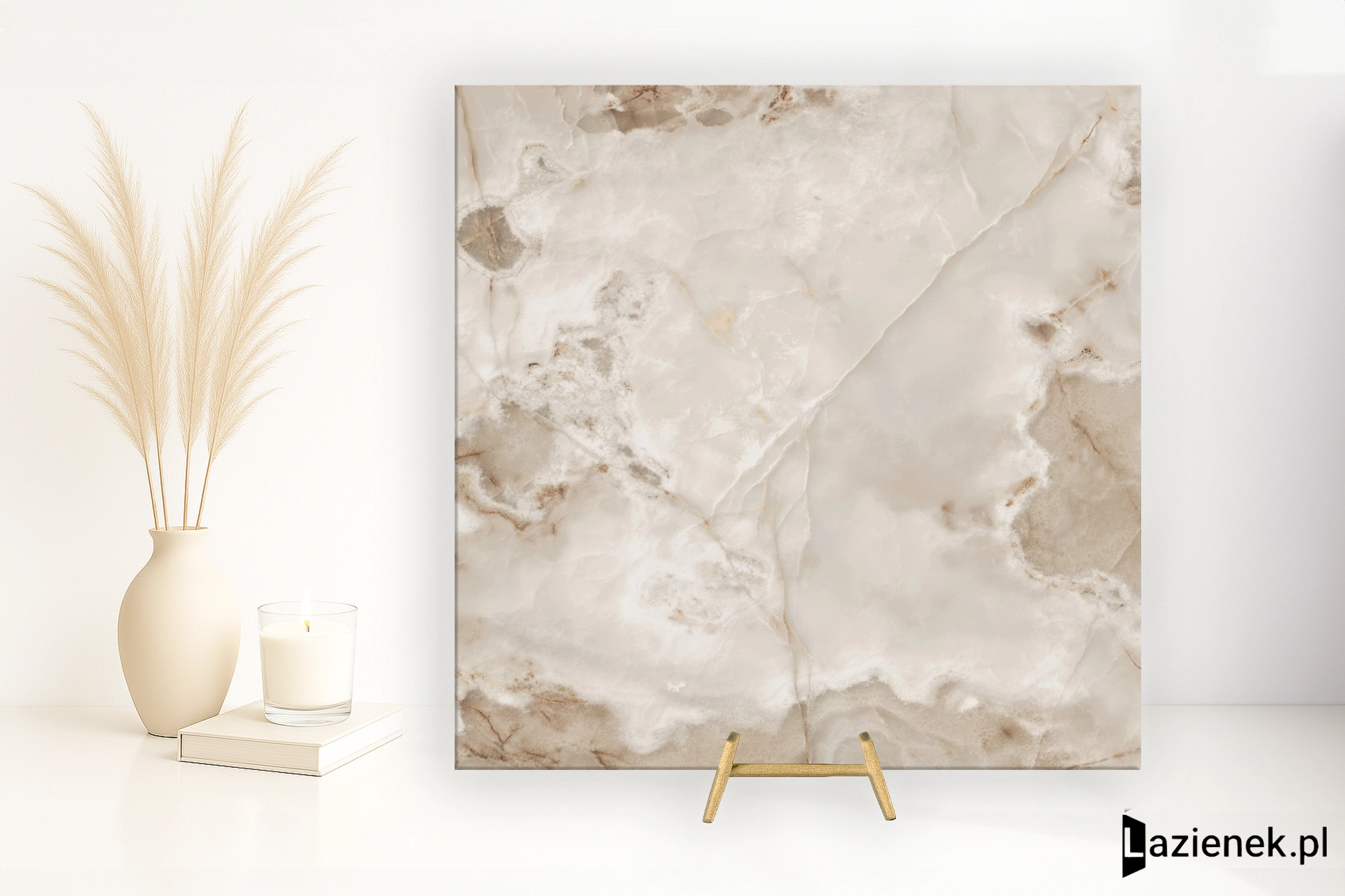 Florim Reves Noisette błyszcząca 120x120 cm 769909 - płytka rektyfikowana