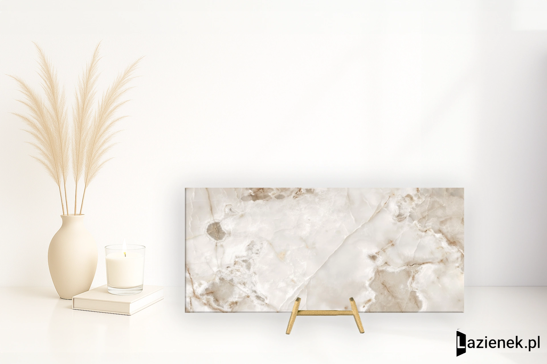 Florim Reves Noisette błyszcząca 80x180 cm 770423 - płytka rektyfikowana