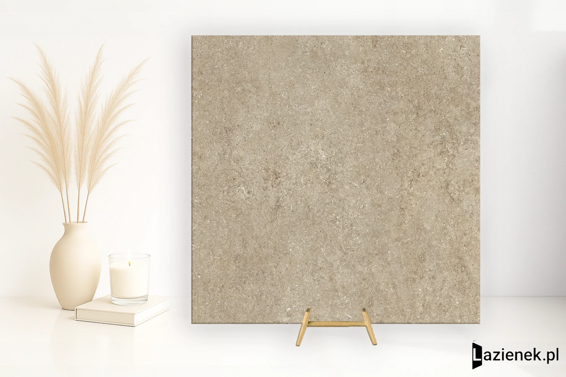 Florim Sensi Taupe Fossil antypoślizgowa r10 80x80 cm 768375 - płytka rektyfikowana