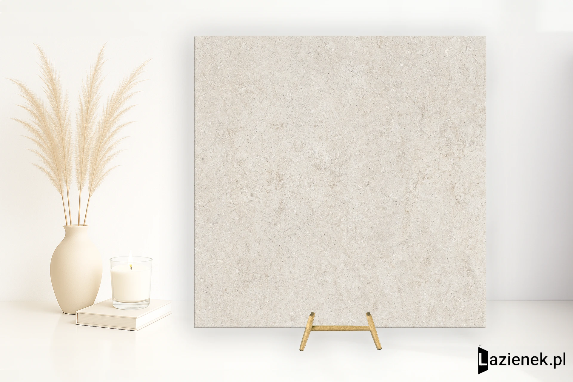 Florim Sensi White Fossil naturalna 80x80 cm 768359 - płytka rektyfikowana