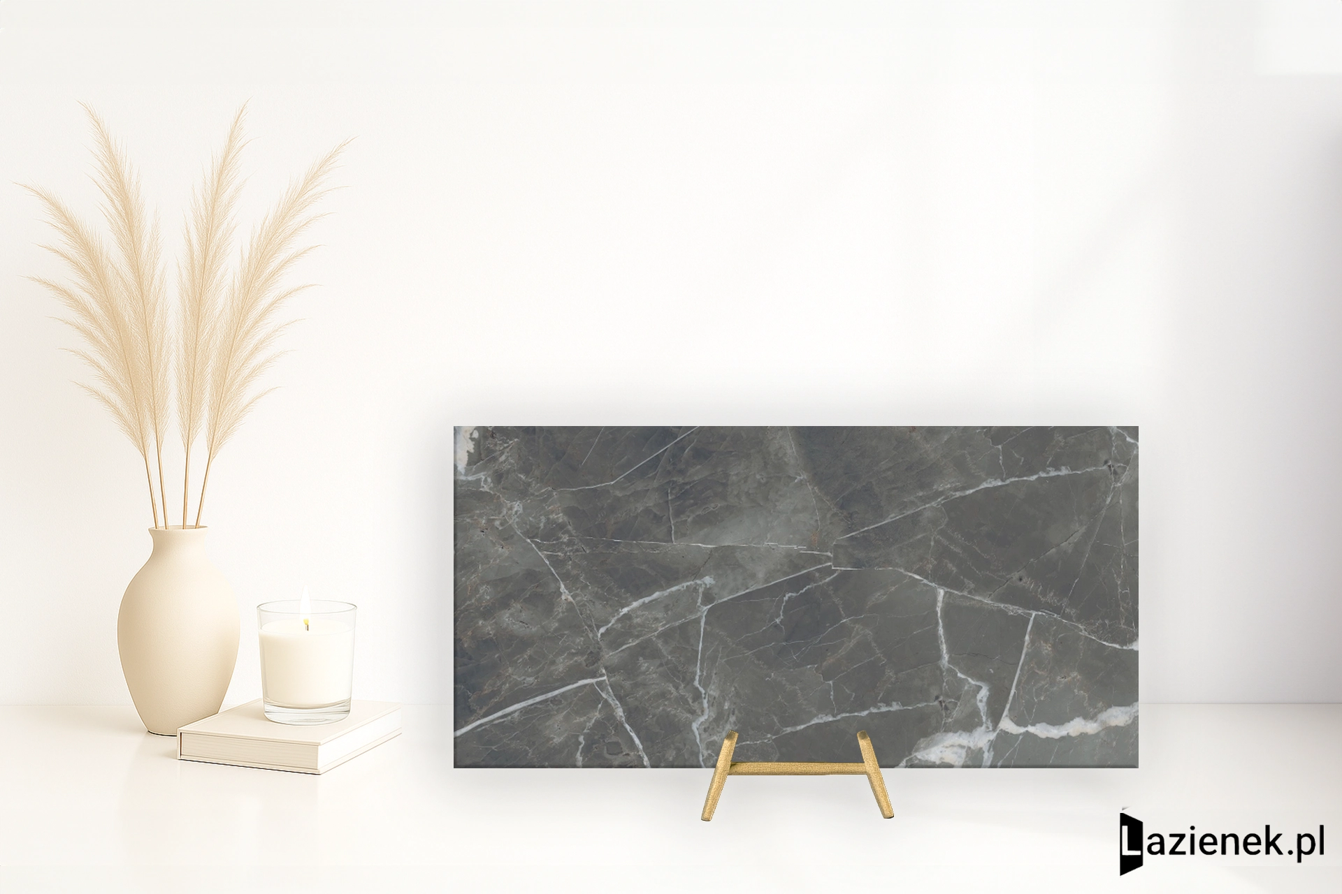 Florim Stones&More 2.0 Calacatta Black gładka 60x120 cm 756229 - płytka rektyfikowana