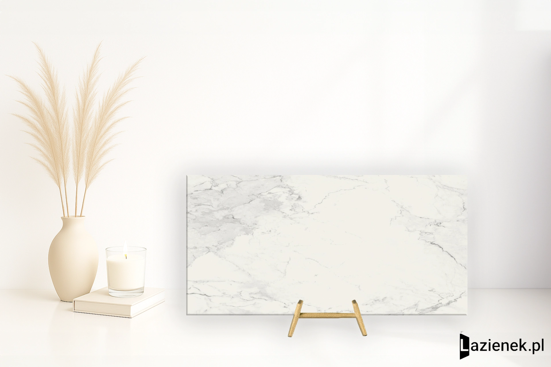 Florim Stones&More 2.0 Calacatta błyszcząca 120x240 cm 751779 - płytka rektyfikowana