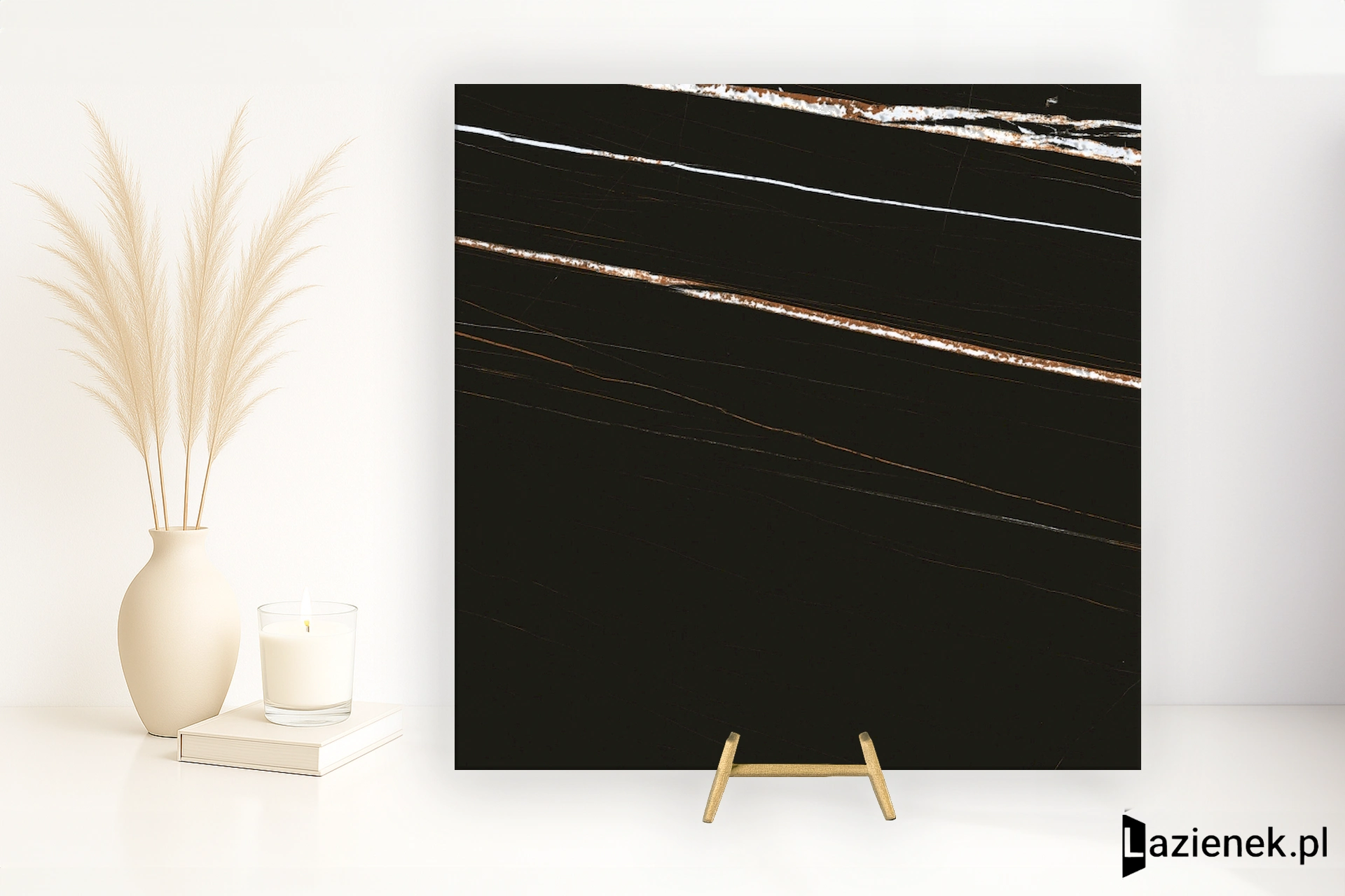 Florim Stones&More 2.0 Sahara Noir naturalna 80x80 cm 756208 - płytka rektyfikowana