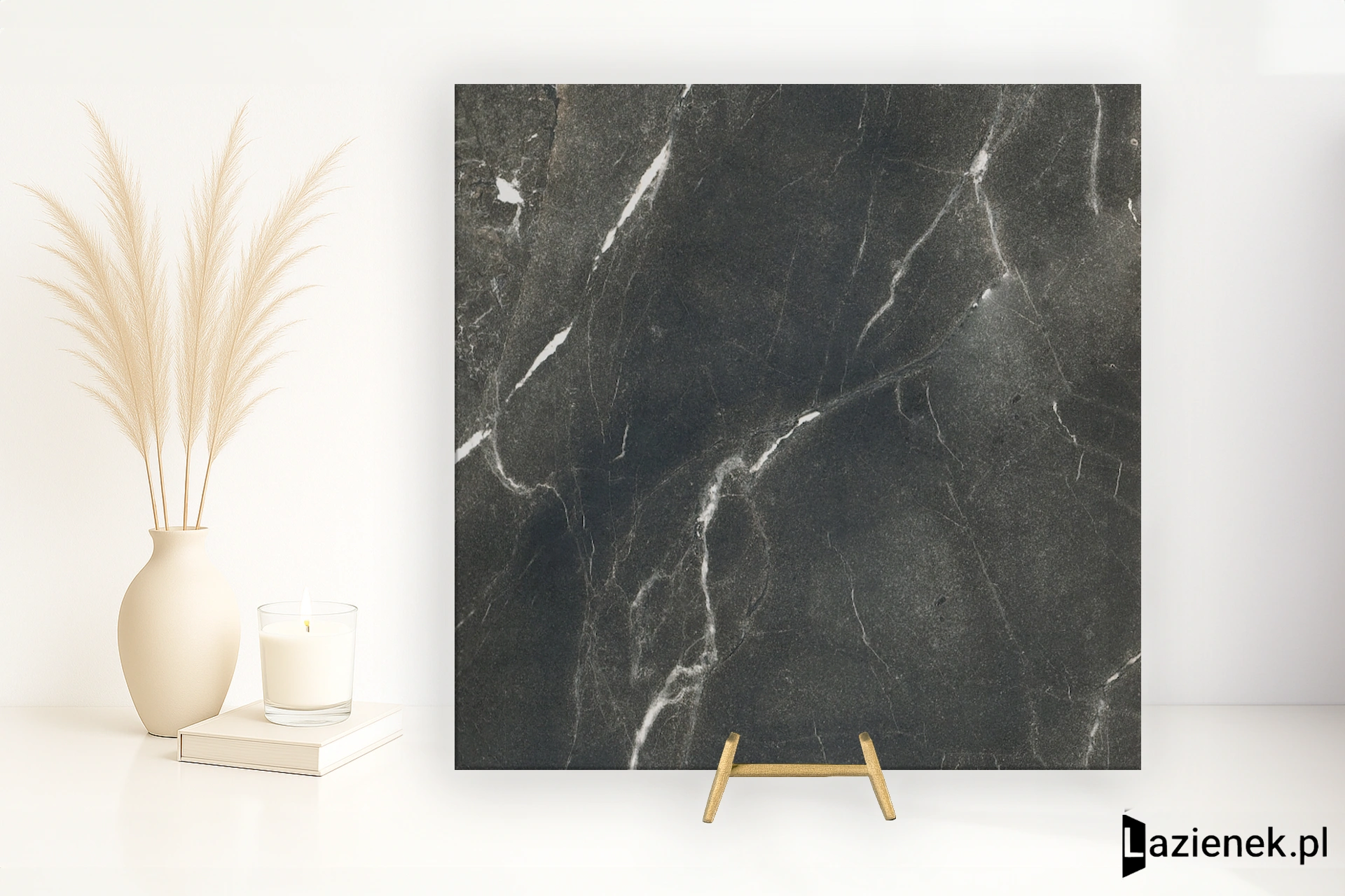 Florim Timeless Black Deep naturalna 60x60 cm 744868 - płytka rektyfikowana