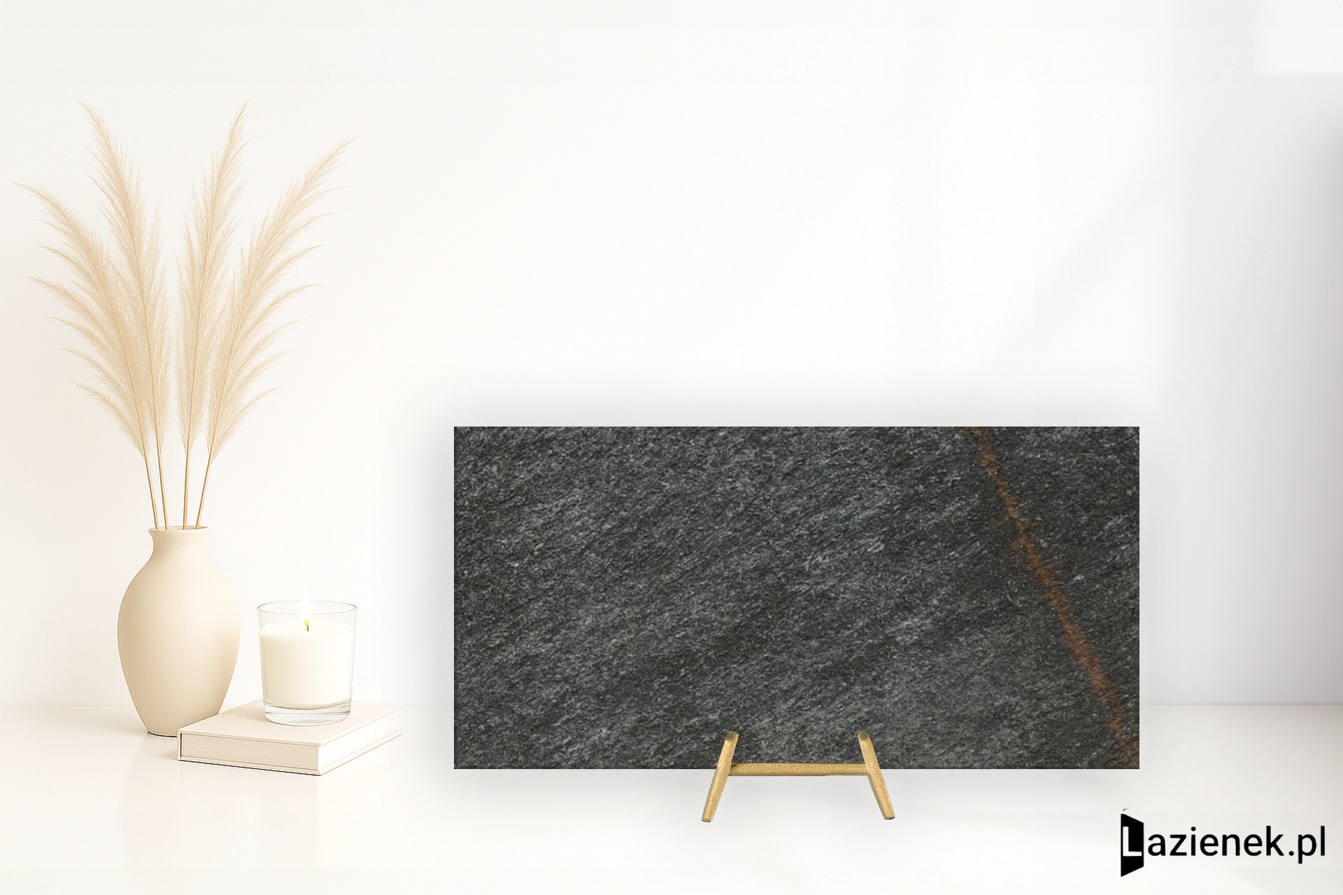 Florim Walks 1.0 Black naturalna 40x80 cm 728725 - płytka rektyfikowana