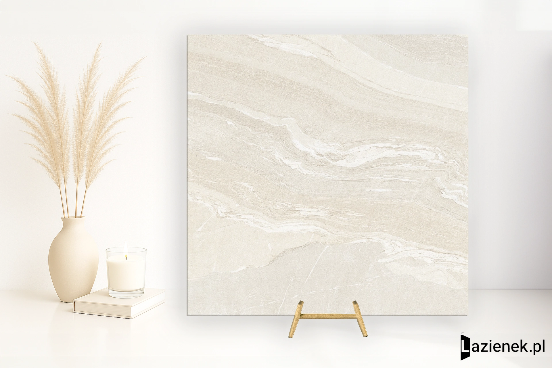 Florim Woodslate Life Cotton naturalna 120x120 cm 776532 - płytka rektyfikowana