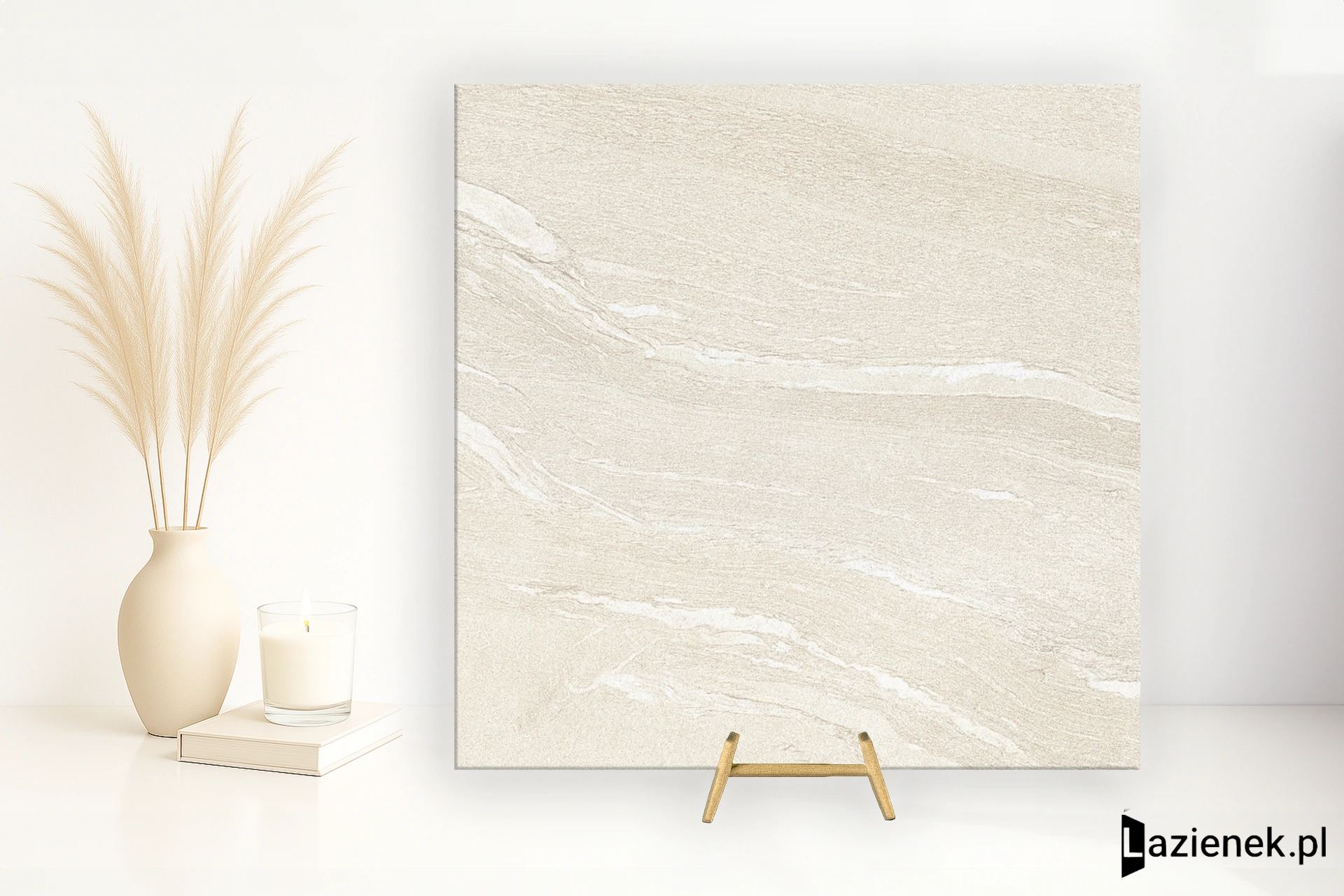 Florim Woodslate Life Cotton naturalna 60x60 cm 776474 - płytka rektyfikowana
