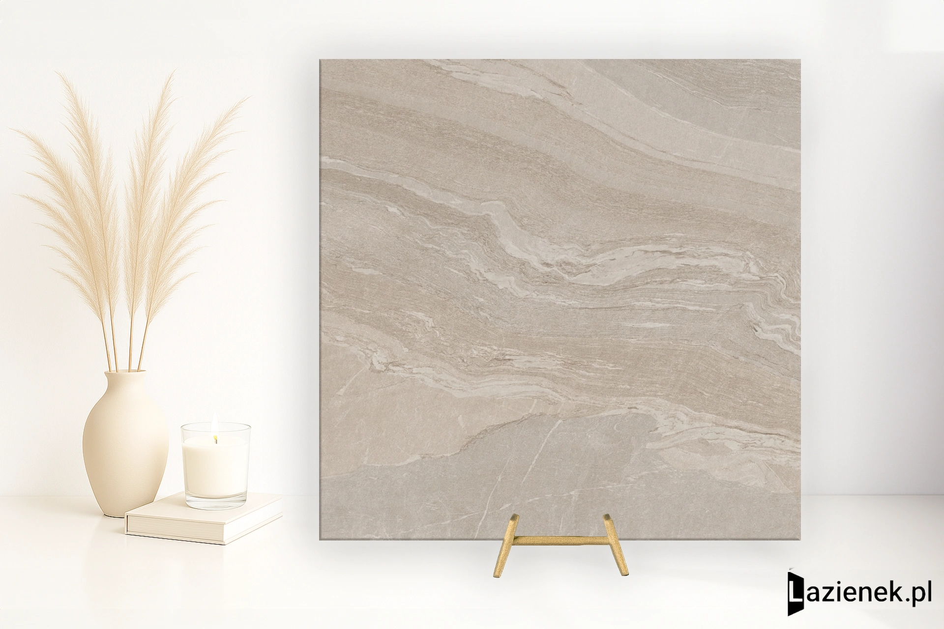 Florim Woodslate Life Dove naturalna 120x120 cm 776534 - płytka rektyfikowana