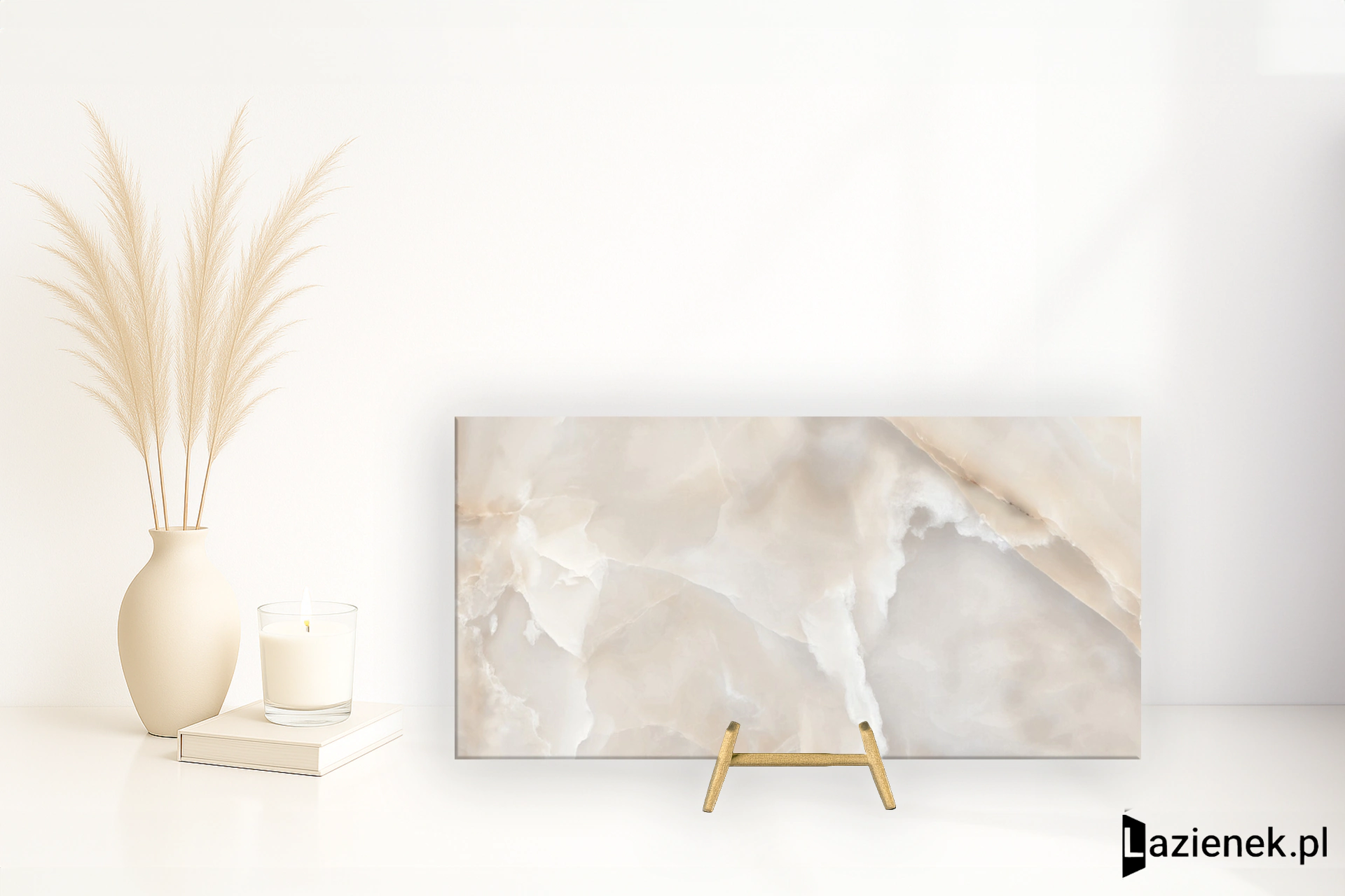 Fmg Select Onice Alabastrino polerowana 60x120 cm gr. 8 mm - płytka rektyfikowana / Fmg/LU628358
