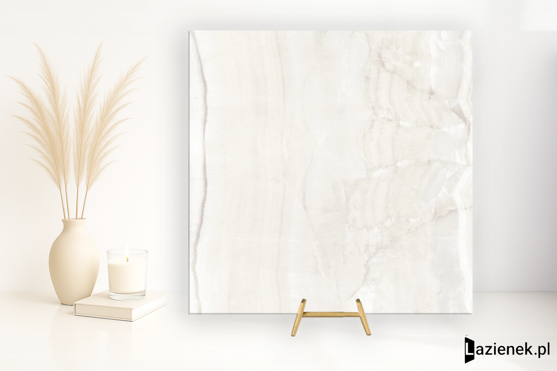 Fmg Onici Maxfine Onice Perla naturalna 75x75 cm gr. 6 mm - płytka rektyfikowana / Fmg/P75290MF6