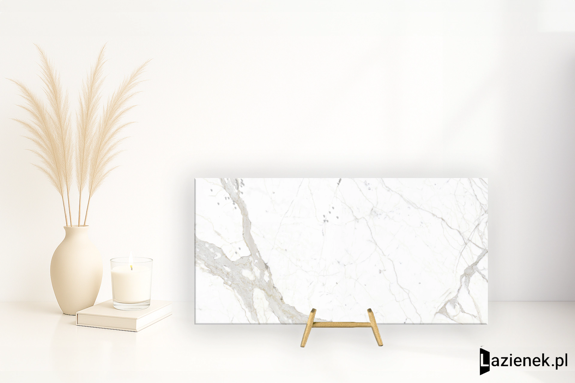 Fmg Marmi Maxfine Calacatta A polerowana 150x300 cm gr. 6 mm - płytka rektyfikowana / Fmg/L315267MF6